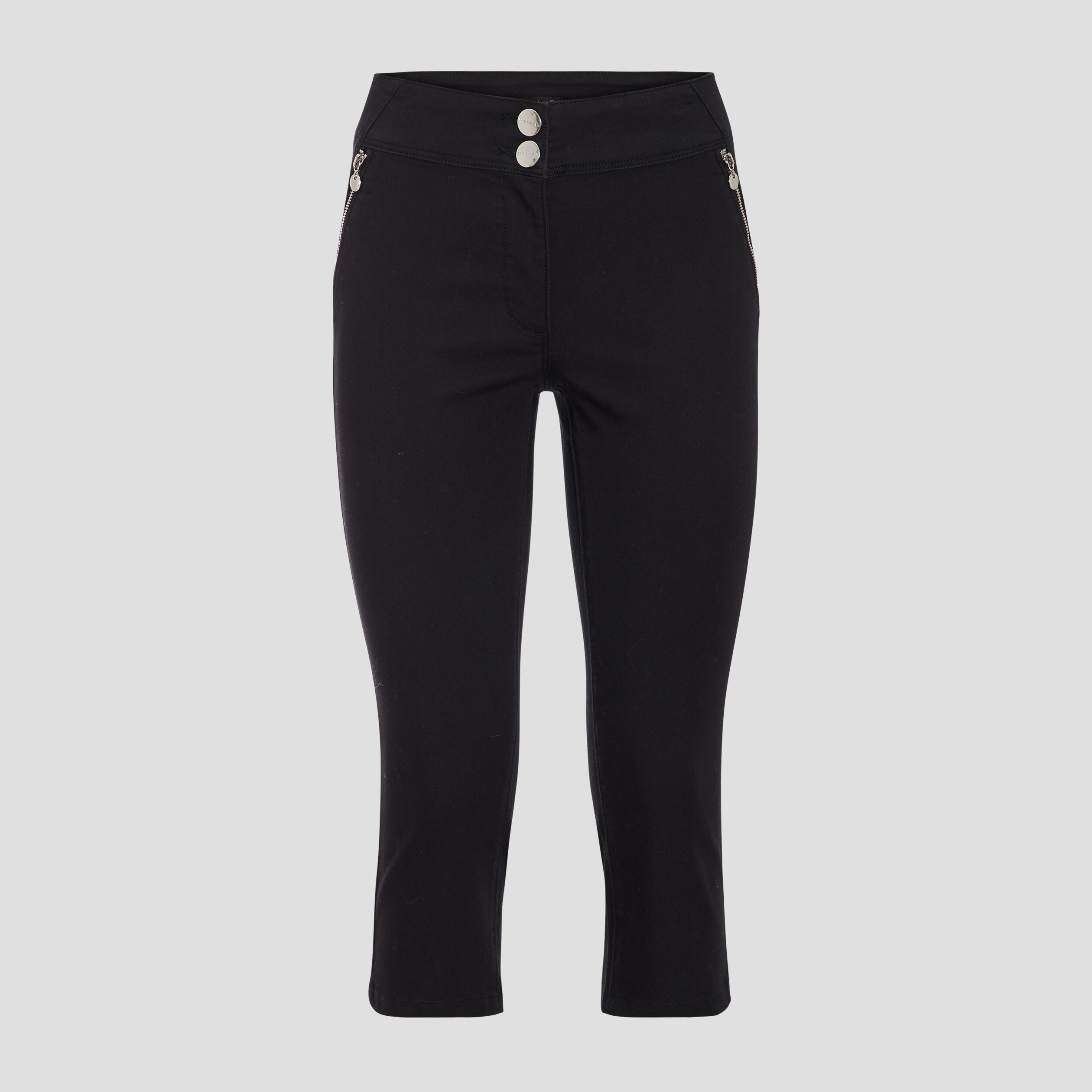 Pantacourt ajust&eacute; noir femme