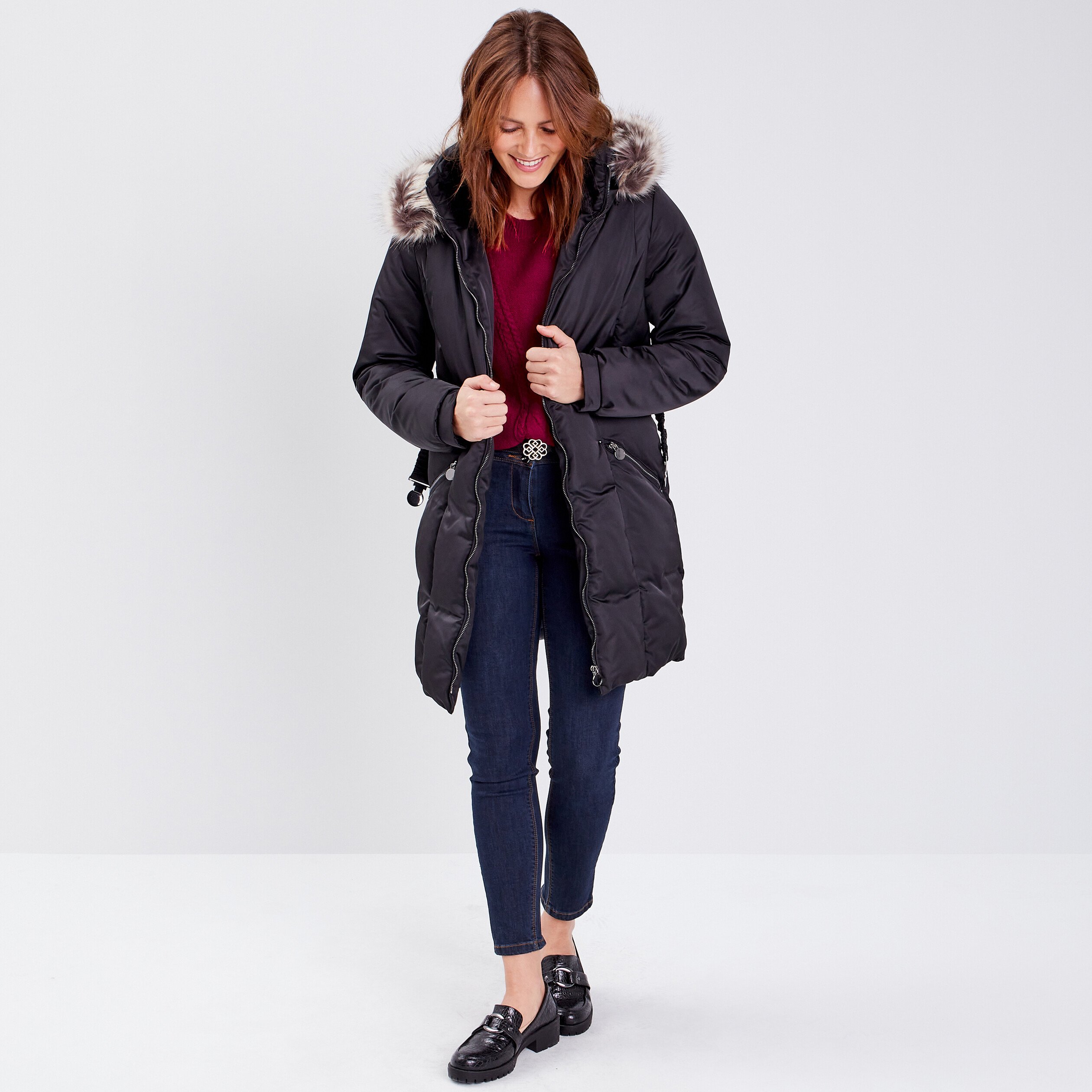 Doudoune cheap droite femme