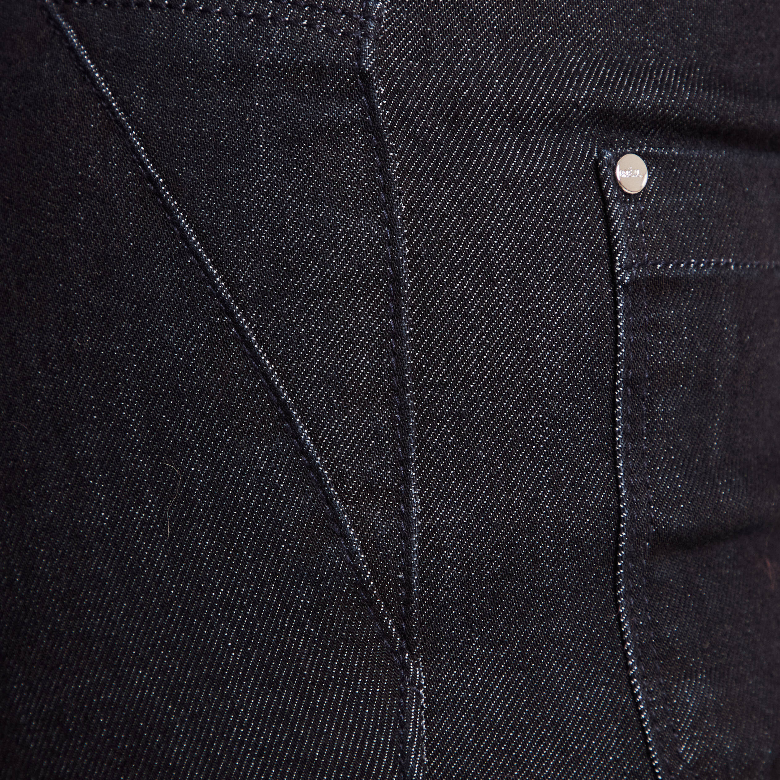 Jean bootcut taille standard denim brut femme