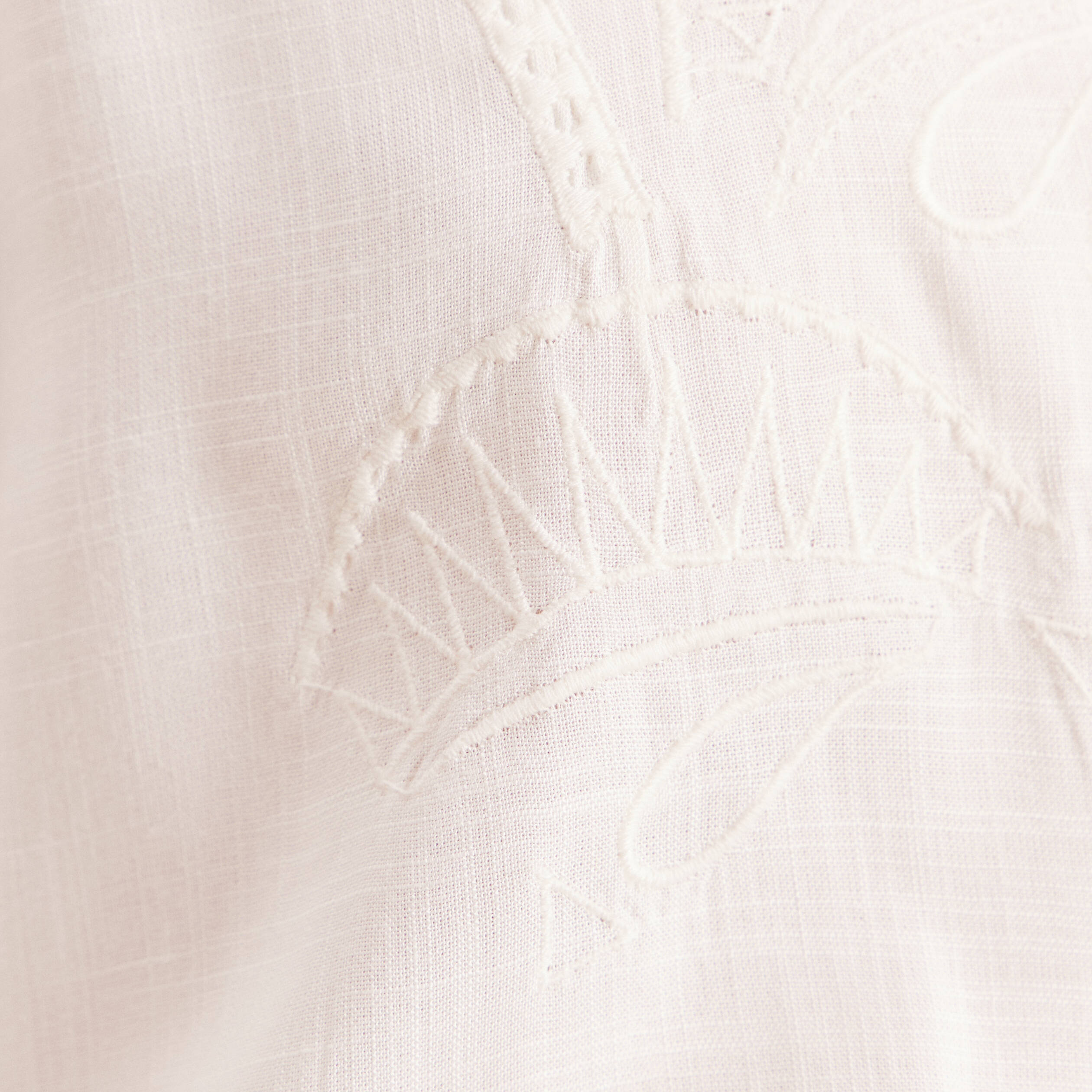 Chemise ample manches 3/4 col chemise ecru femme