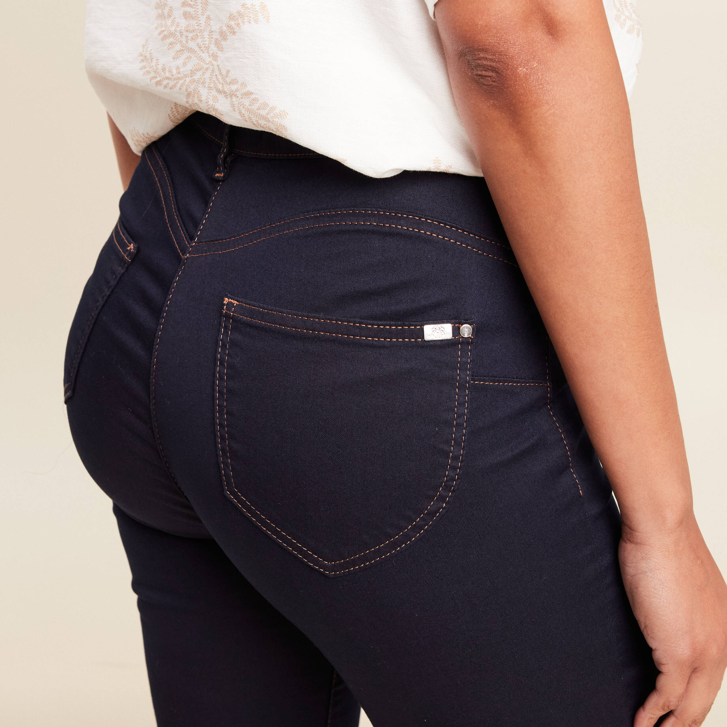 Jeans gris Patrice Bréal Taille M/38