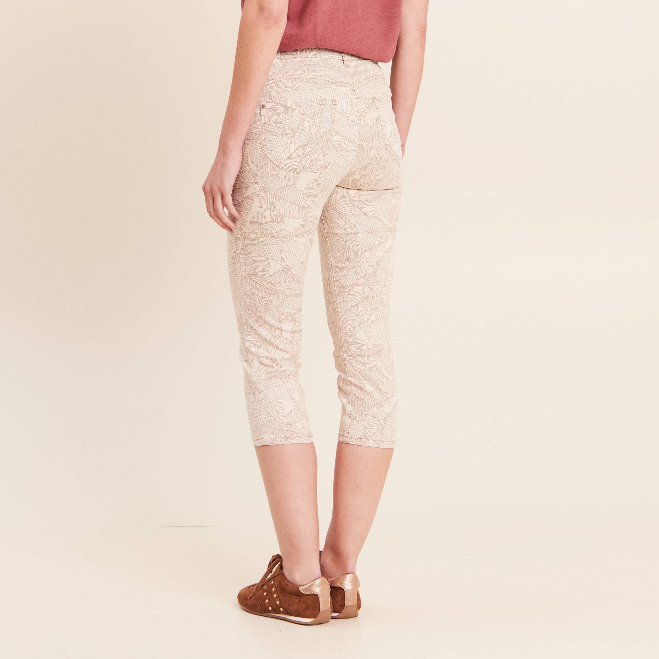 Pantalon magique le l&eacute;ger blanc femme