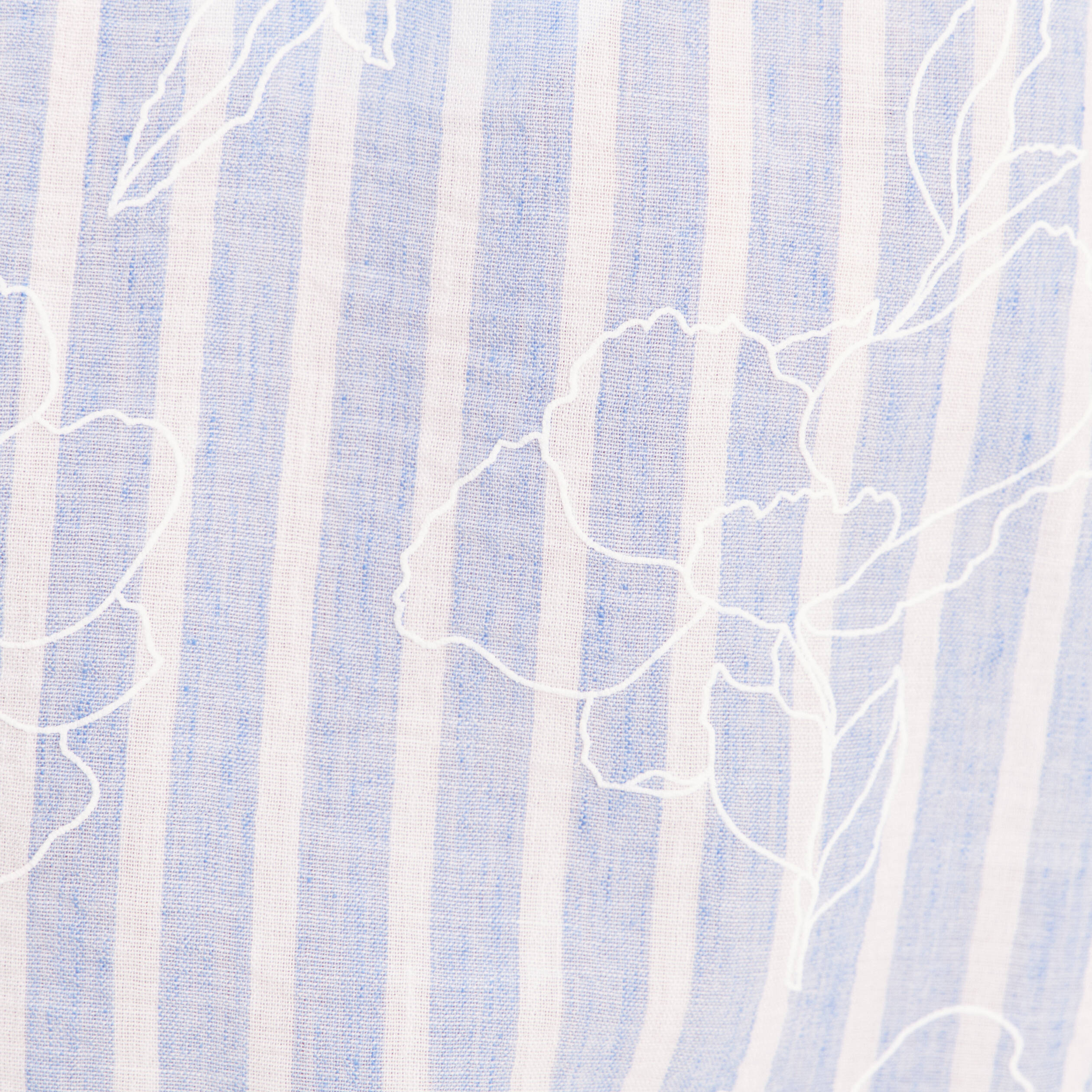 Blouse ample col chemise manches courtes bleu femme
