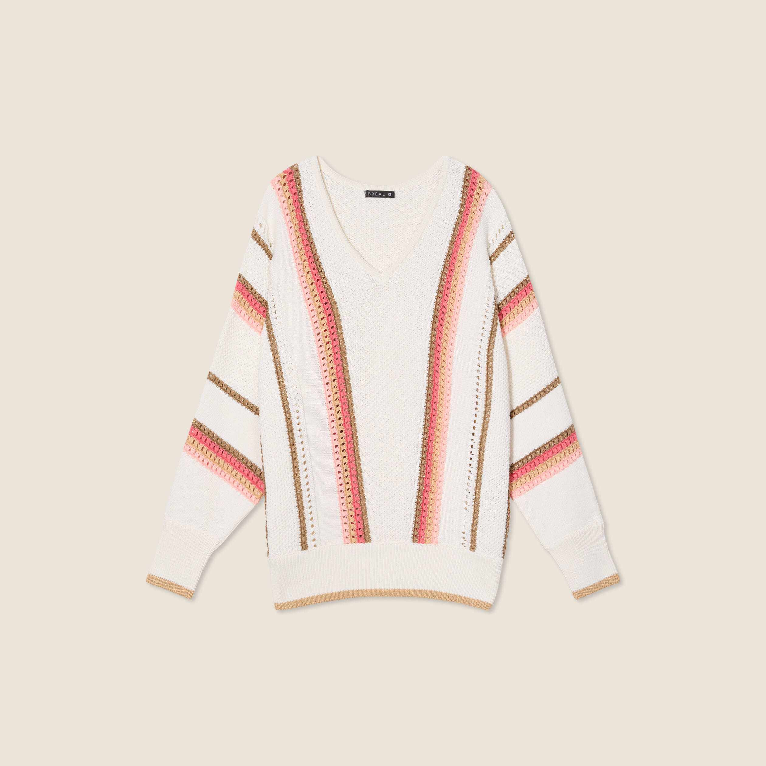 pull manches longues ecru femme Pull manches longues ecru femme