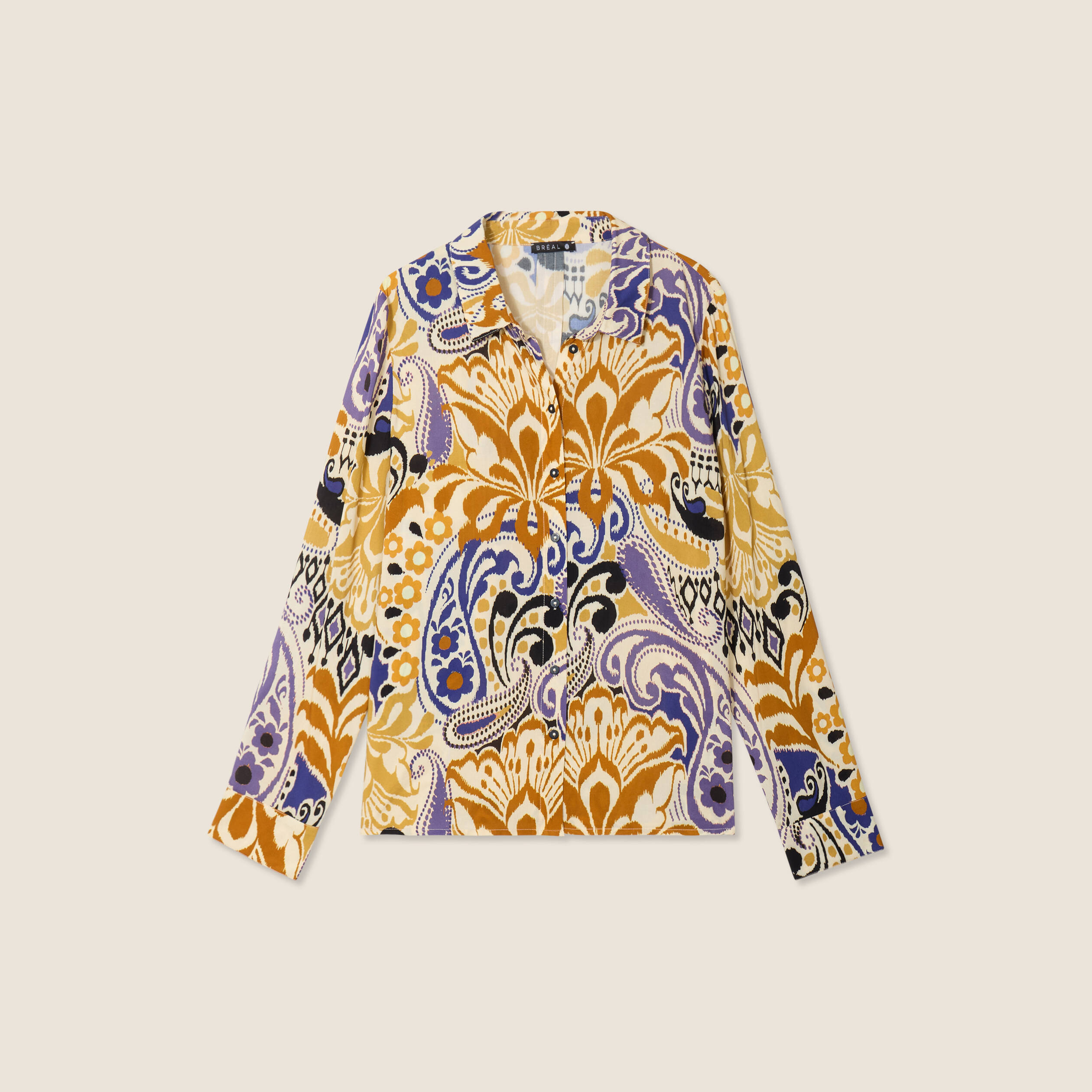 chemise manches longues bleu femme Chemise manches longues bleu femme