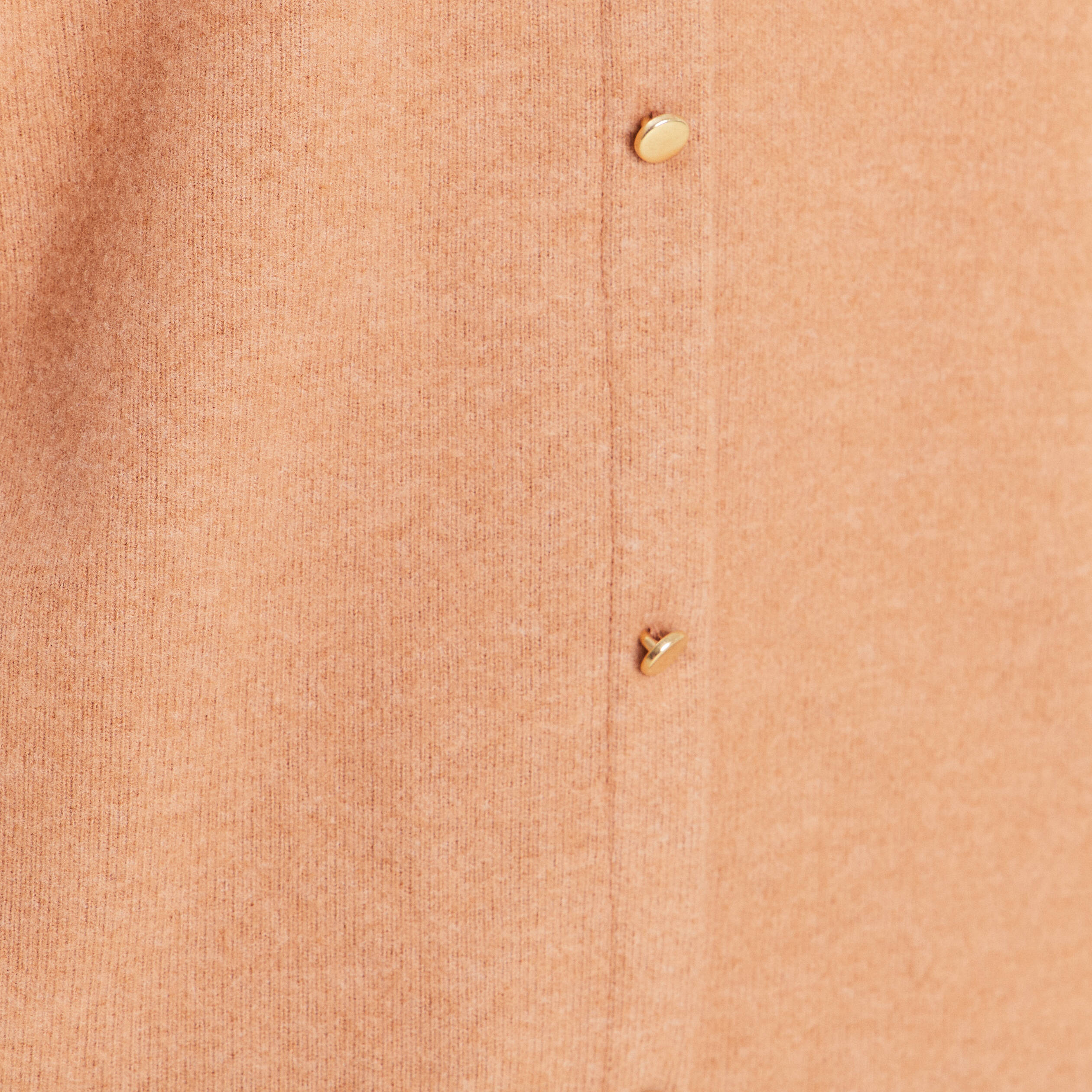 Cardigan manches longues beige femme