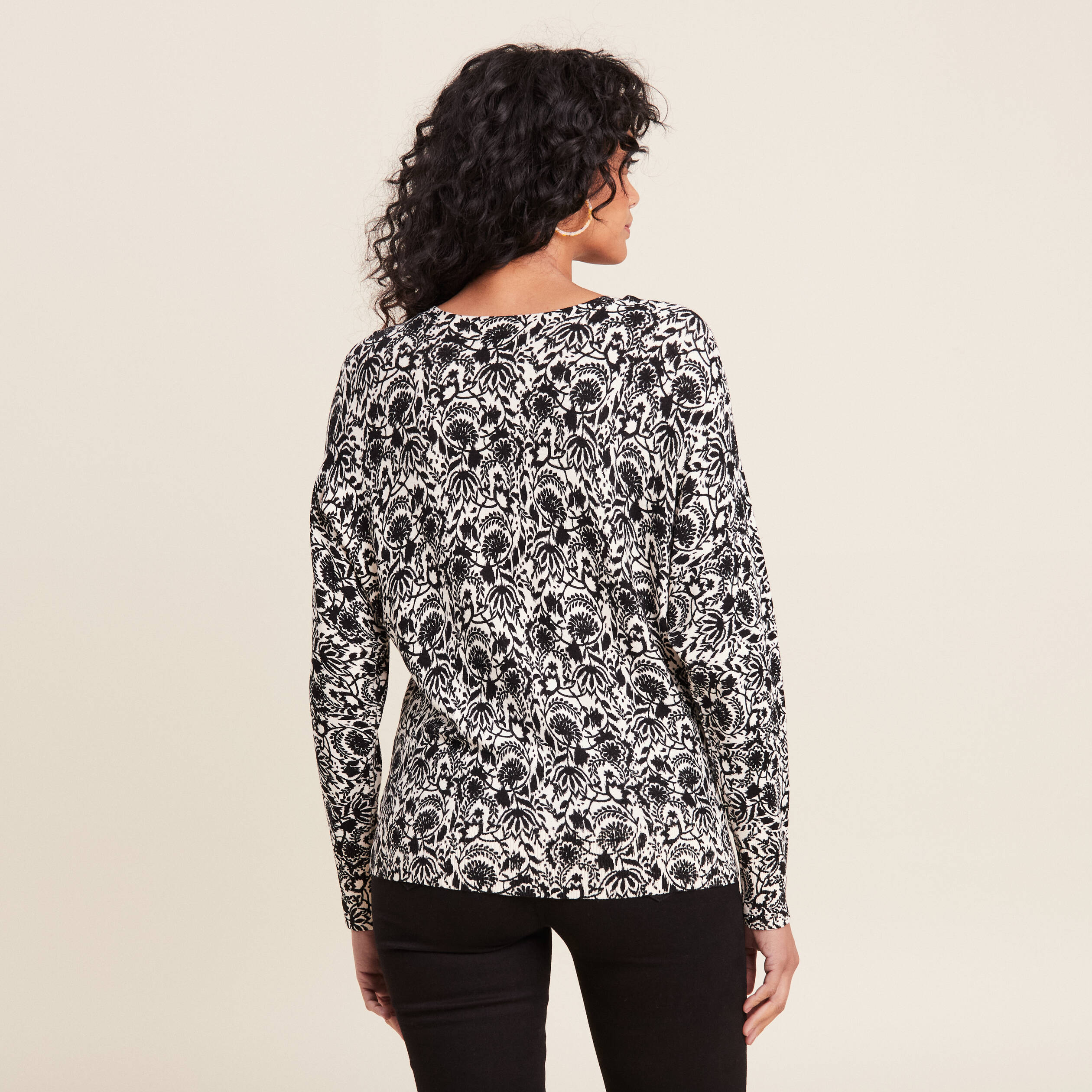 pull manches longues blanc femme Pull manches longues blanc femme