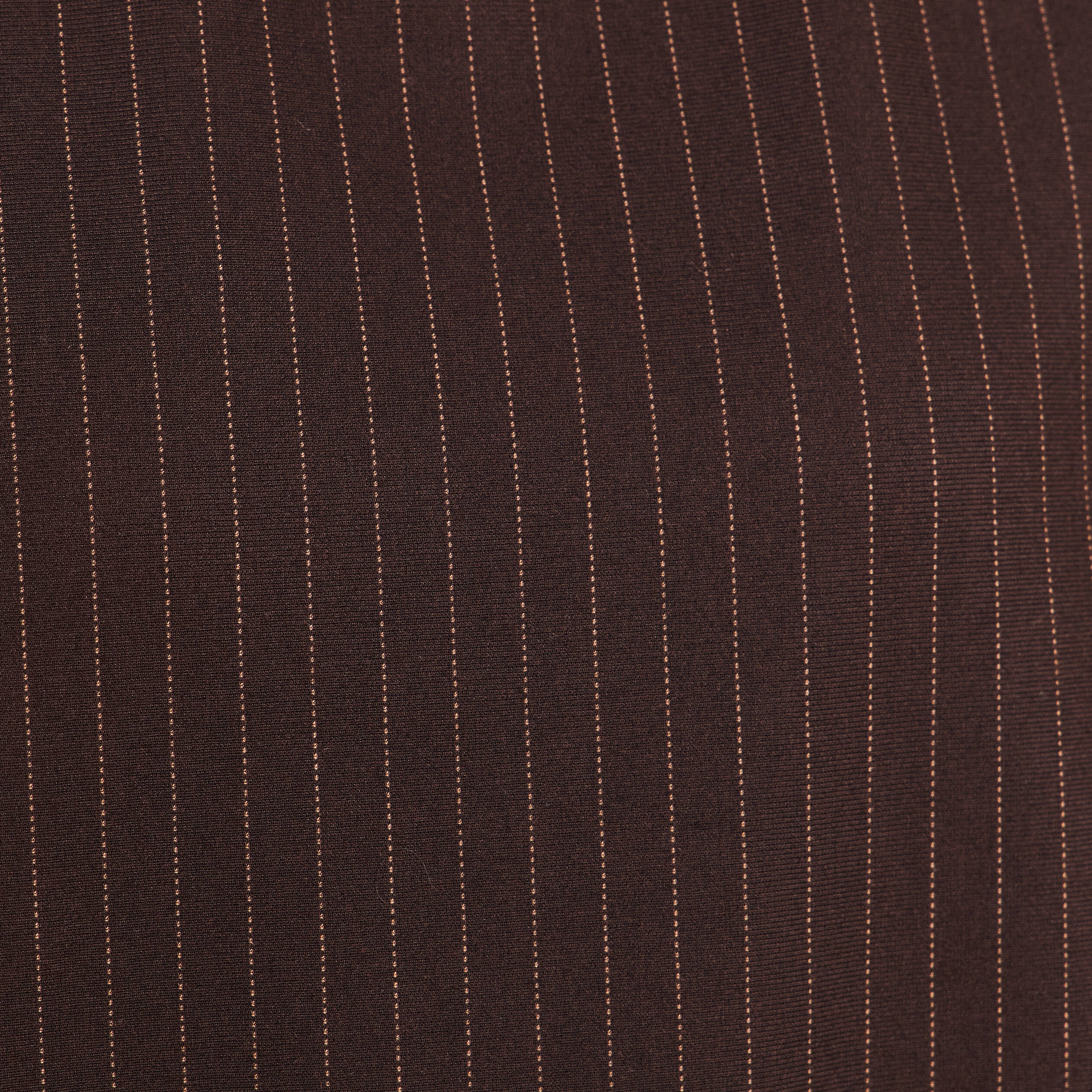 T-shirt droit col rond manches courtes marron femme