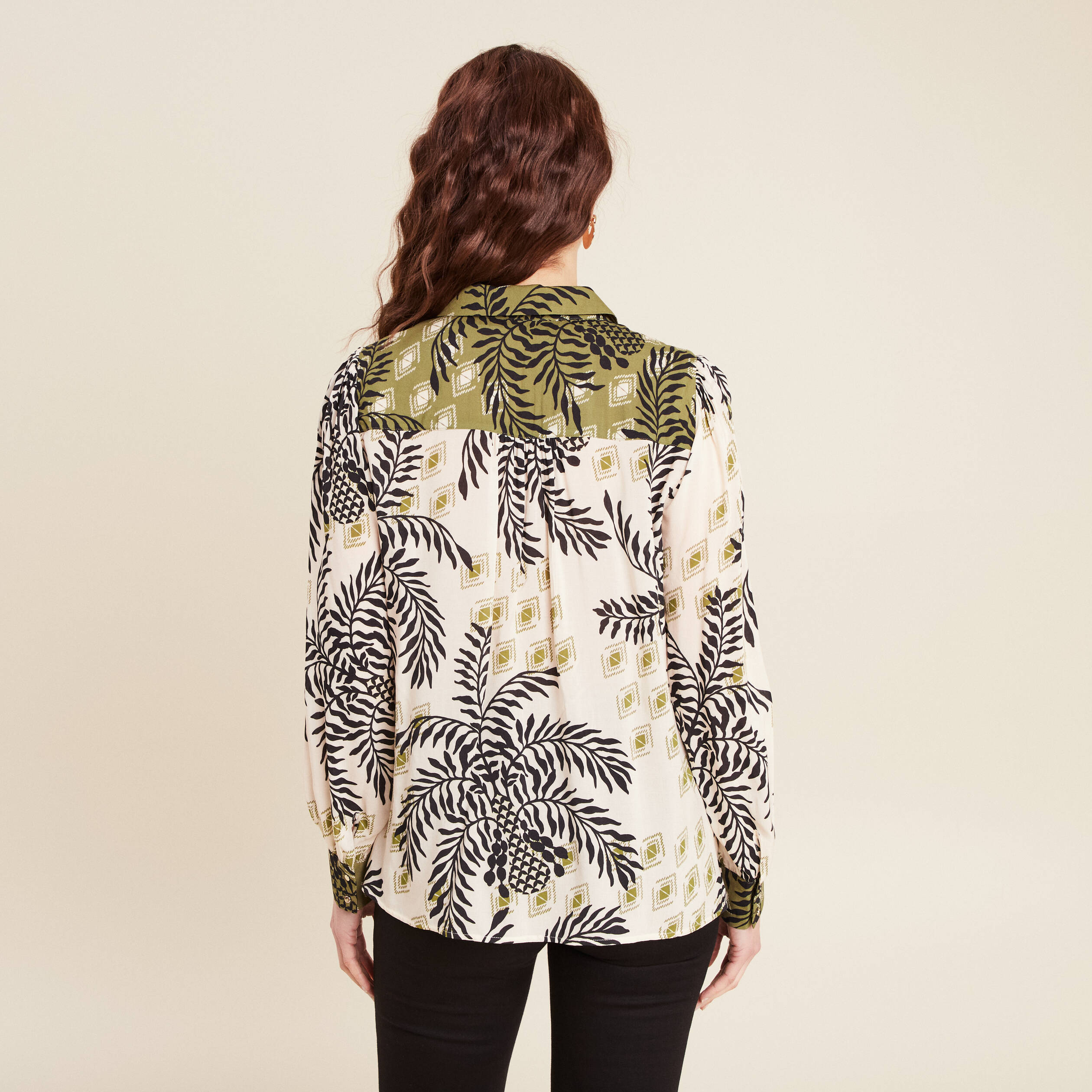 chemise manches longues blanc femme Chemise manches longues blanc femme