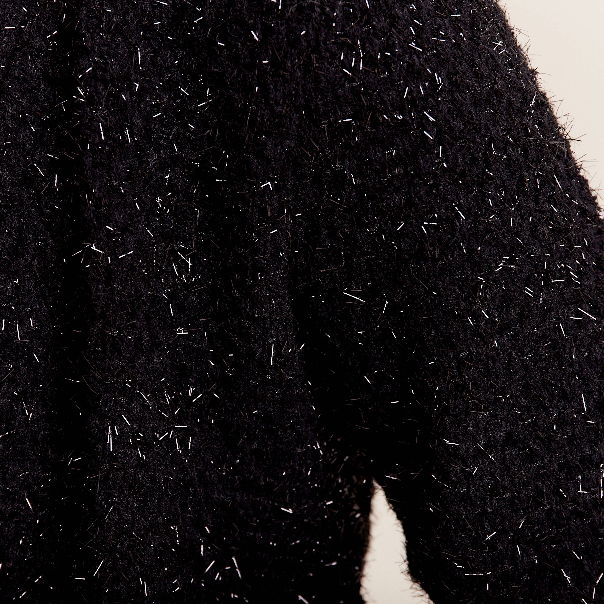 Gilet manches longues noir femme