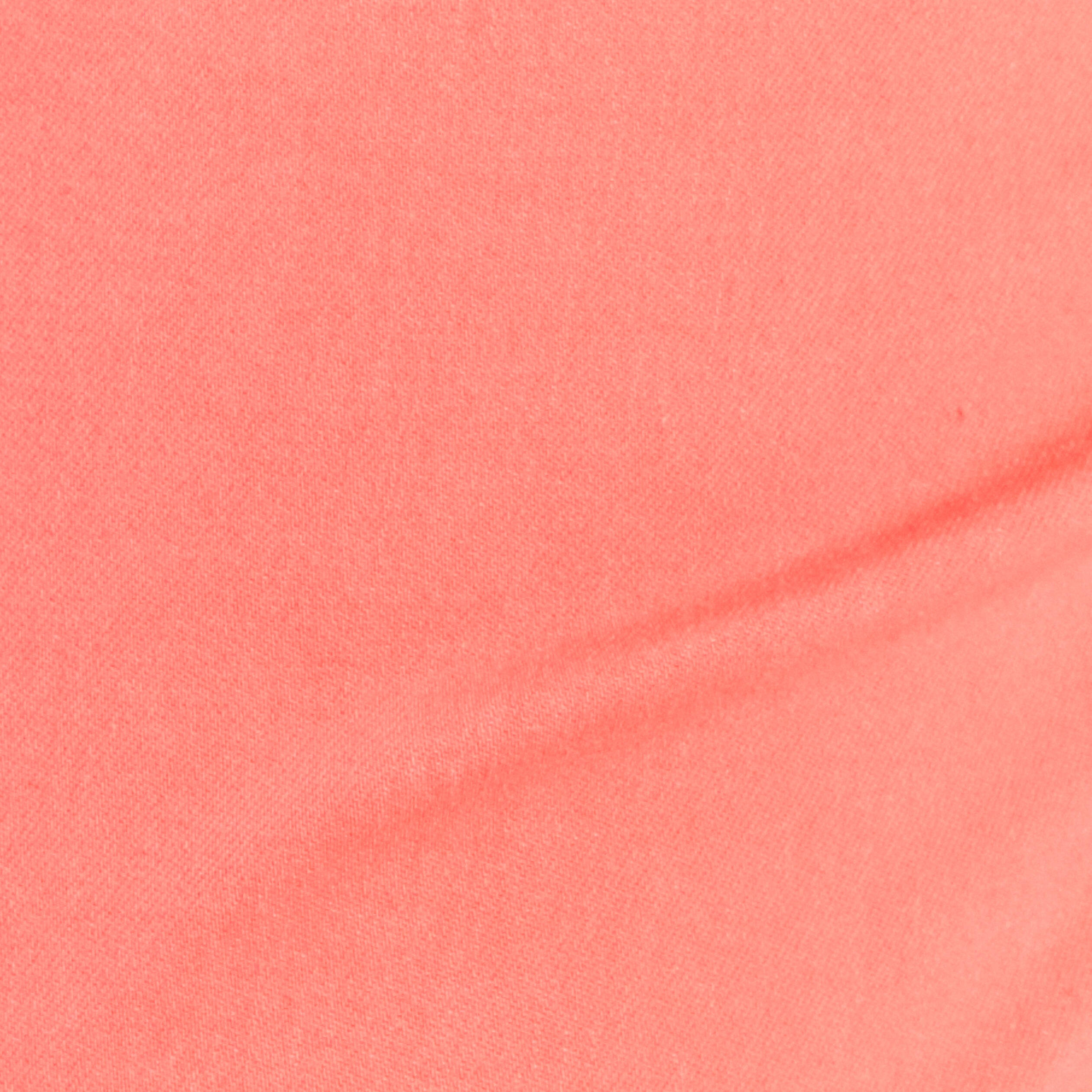 Pantalon coupe mom 7/8&egrave;me rouge corail femme