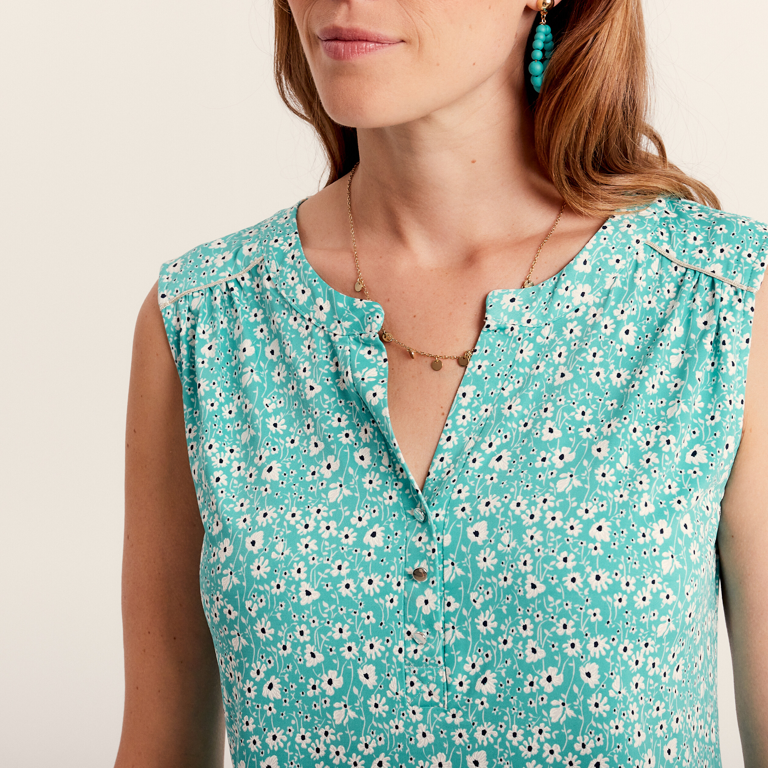 Débardeur store fluo femme