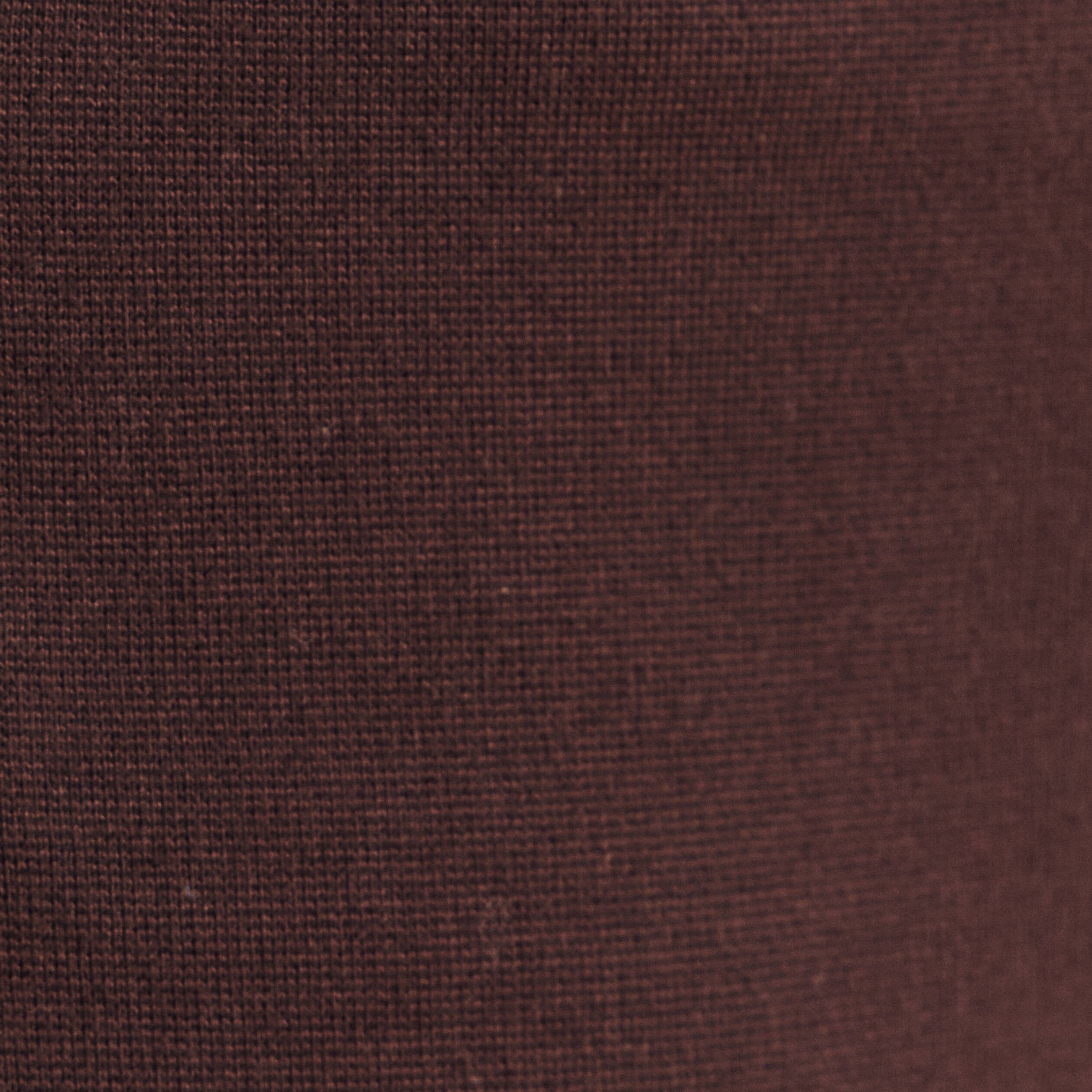 Legging 7/8&egrave;me taille bascul&eacute;e en maille marron fonc&eacute; femme