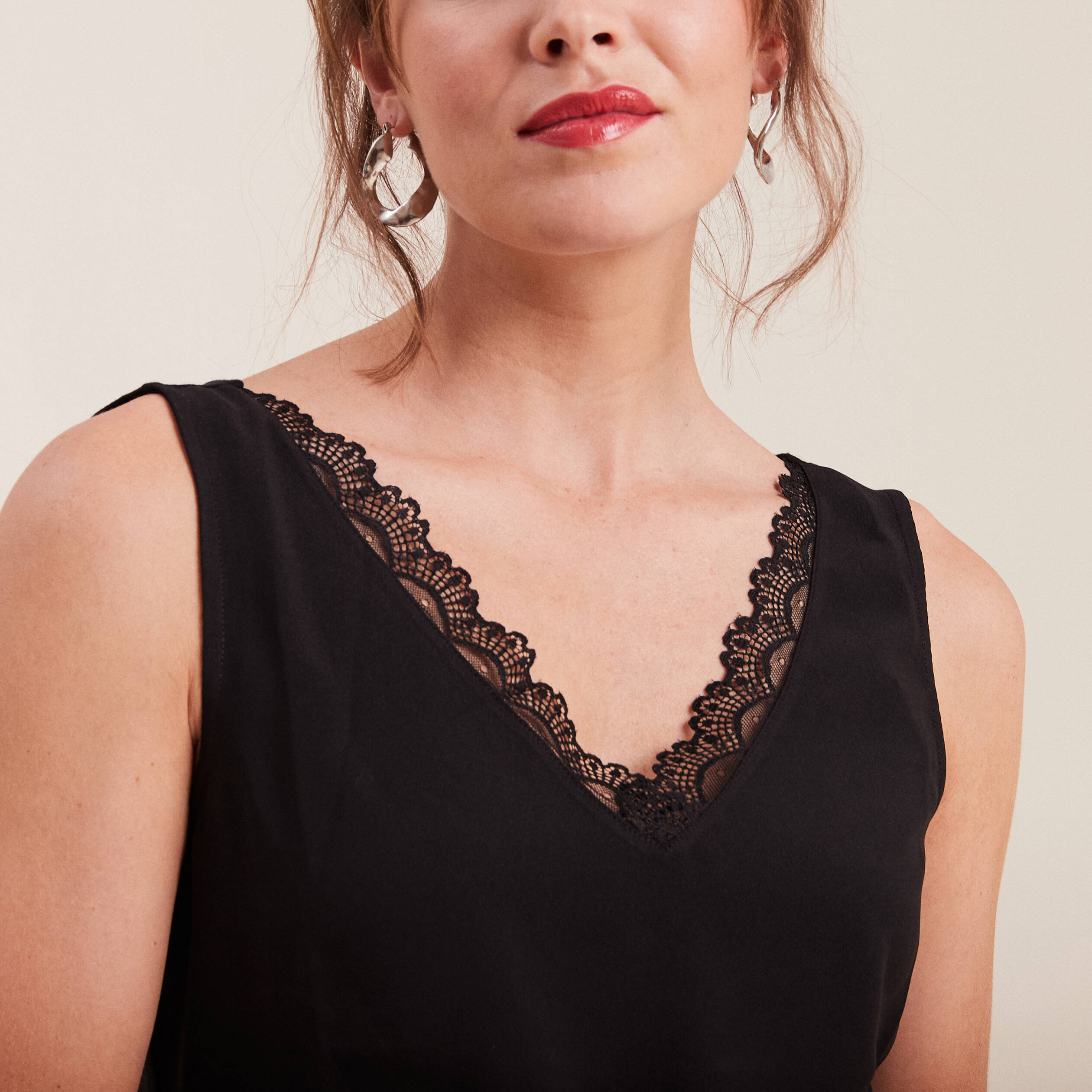 Débardeur femme bretelles larges deals