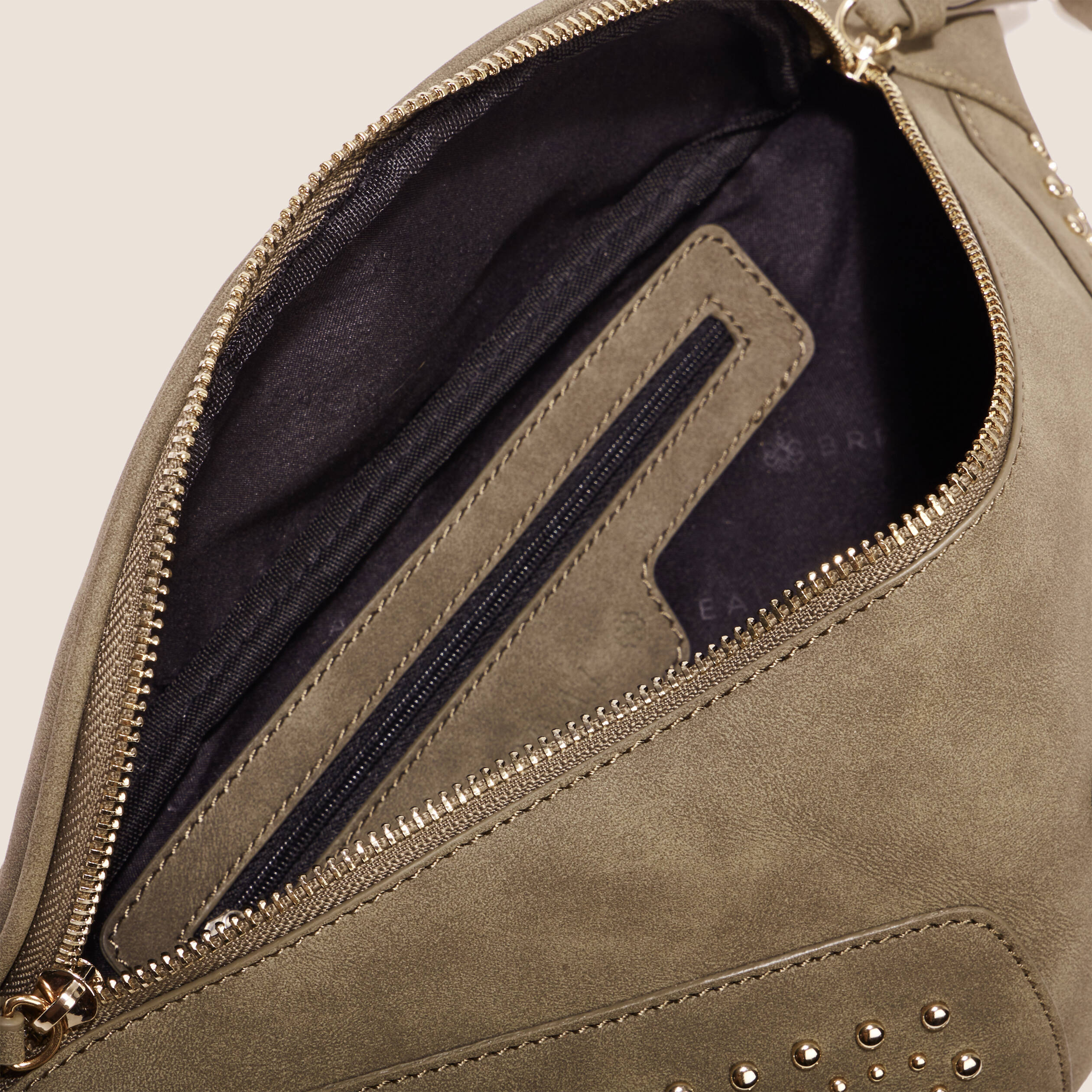 Sac banane d tails clout s vert kaki femme Br al