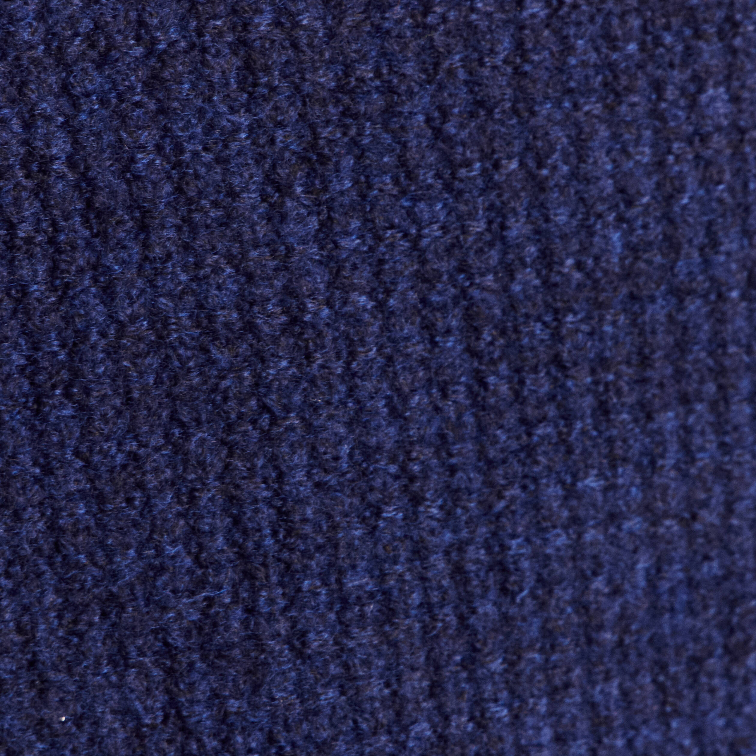 Gilet sans manches aspect laineux bleu marine femme