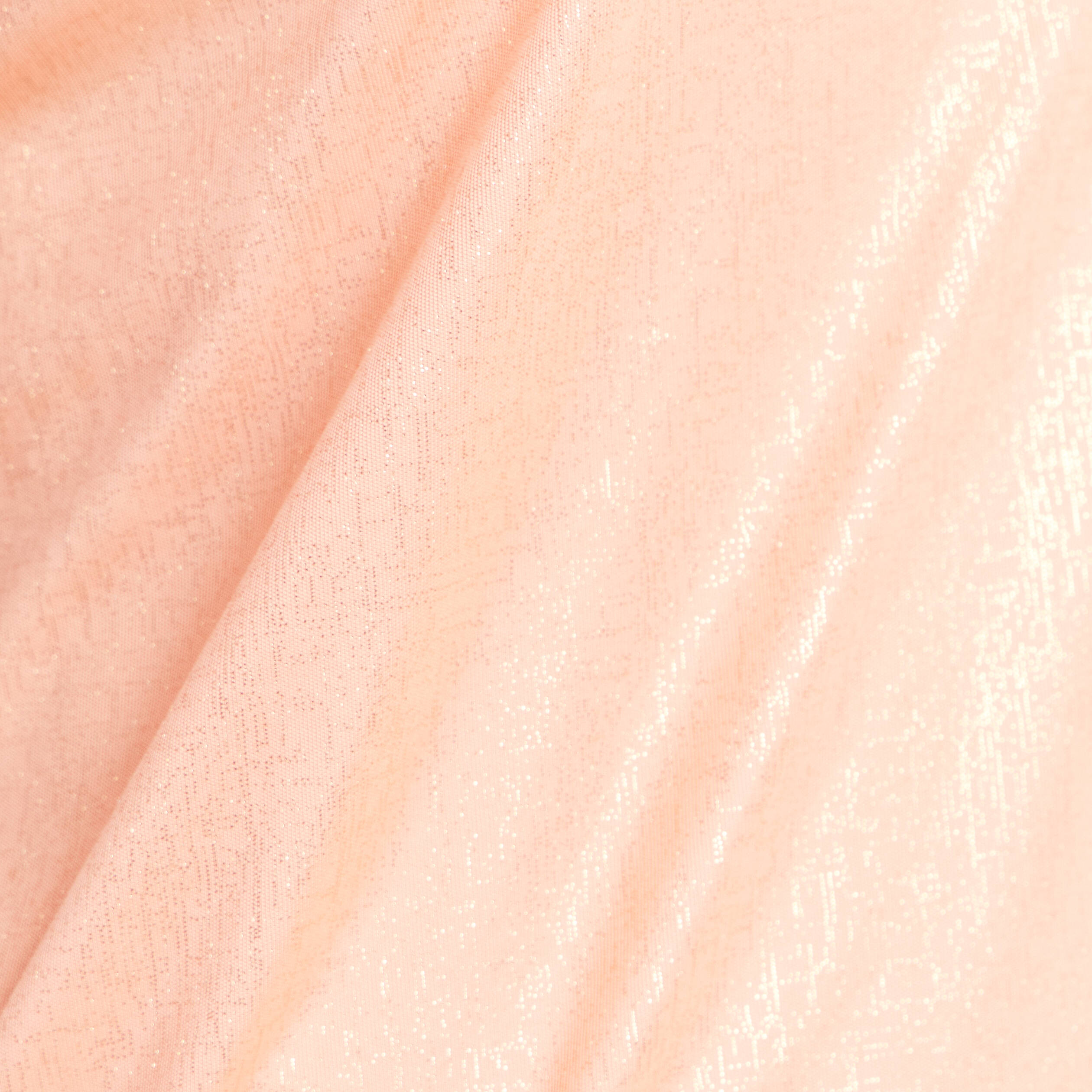 T-shirt manches courtes rose saumon femme