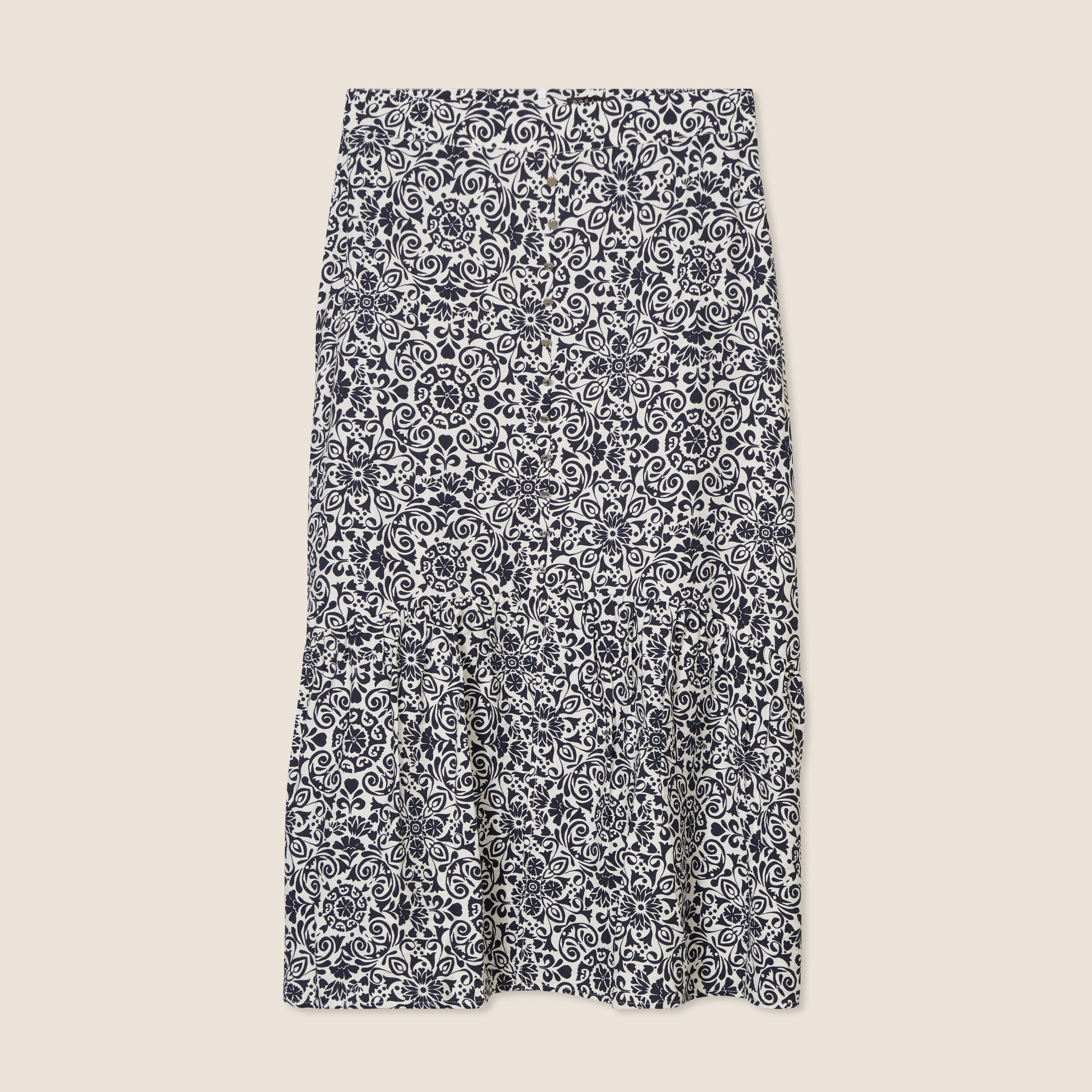 jupe midi droite satin bleu marine femme Jupe midi droite satin bleu marine femme