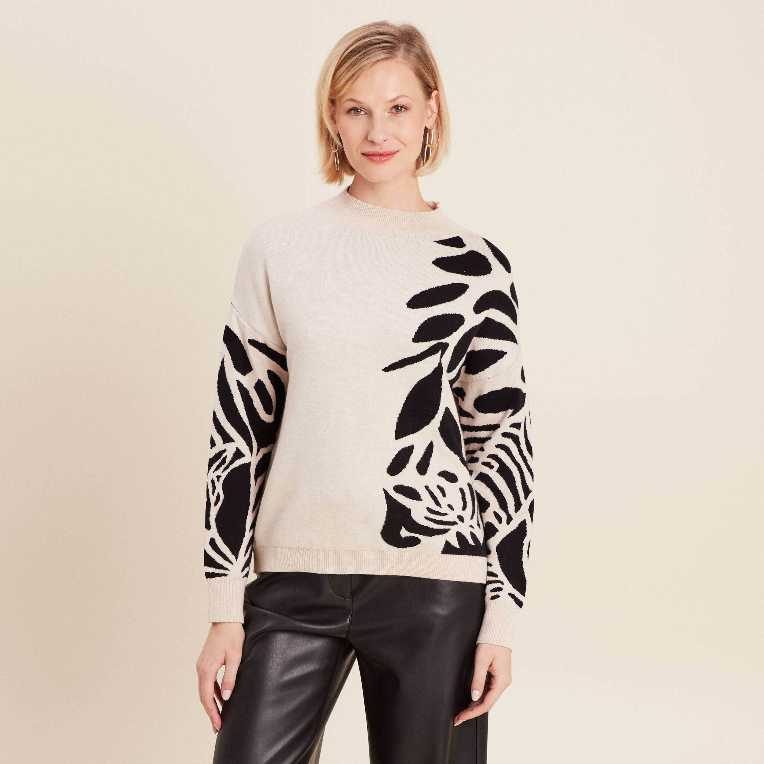 pull manches longues blanc femme Pull manches longues blanc femme