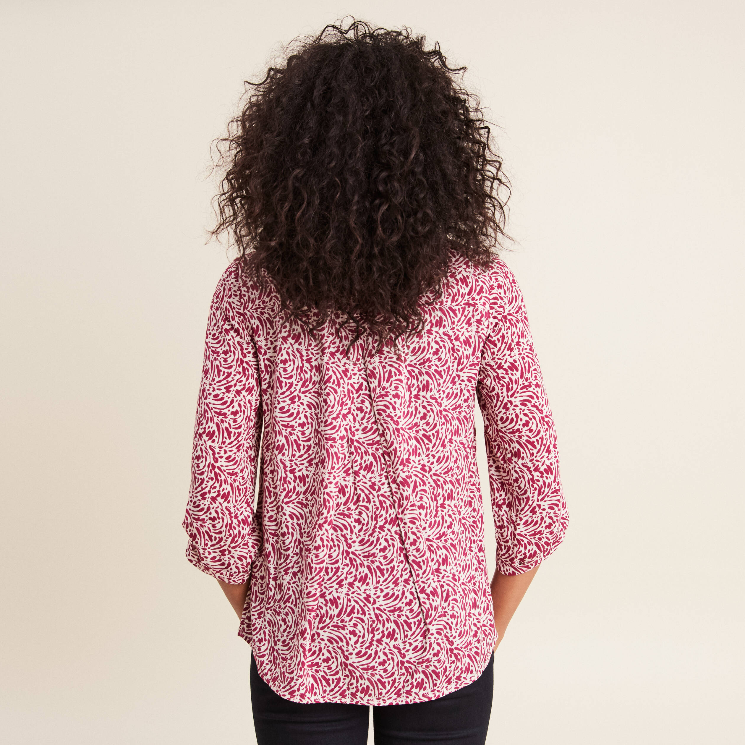 Blouse bordeaux femme outlet
