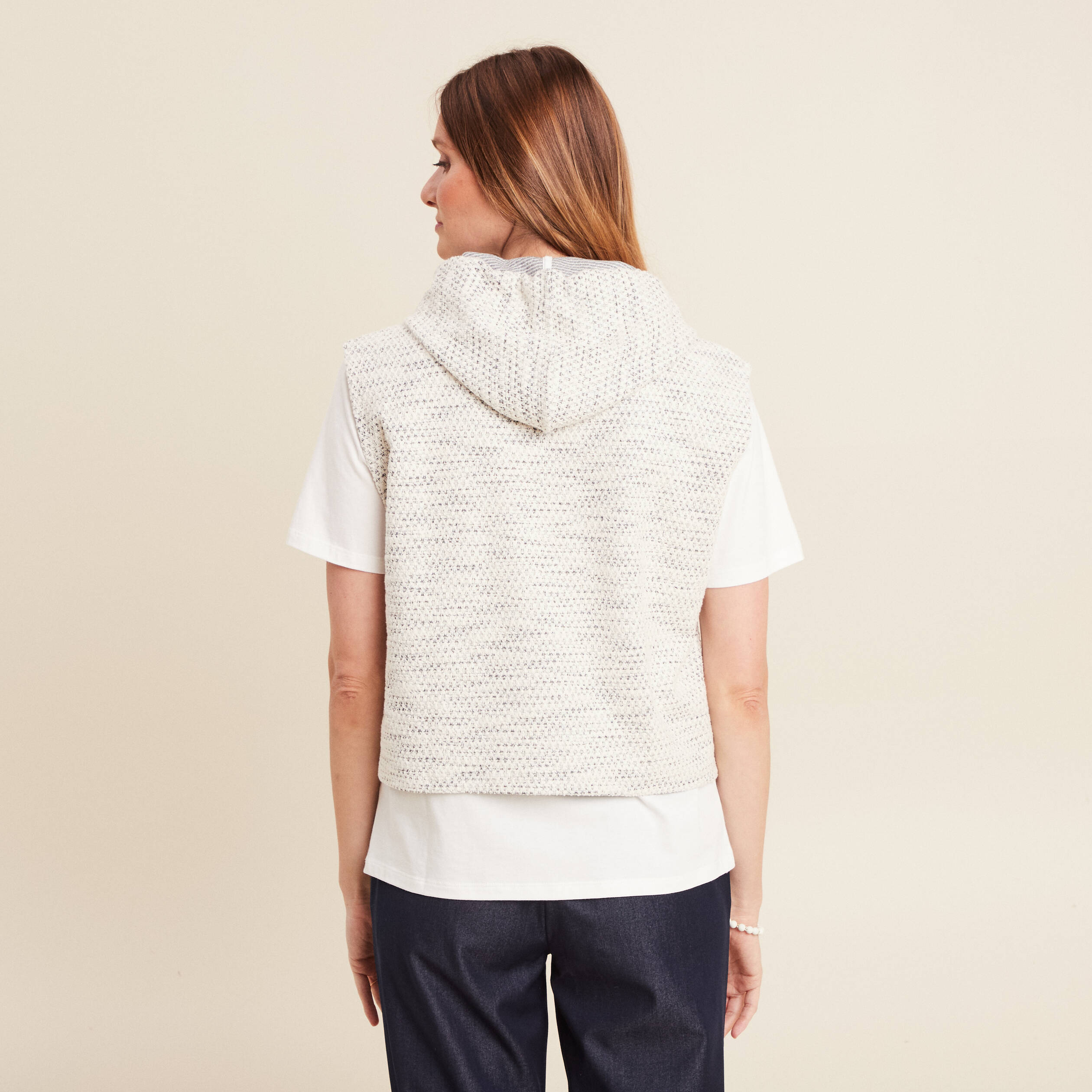 Sweat à Capuche Femme Pact - Manches Courtes - Sarcelle - Éponge Coton Bio - Taille M