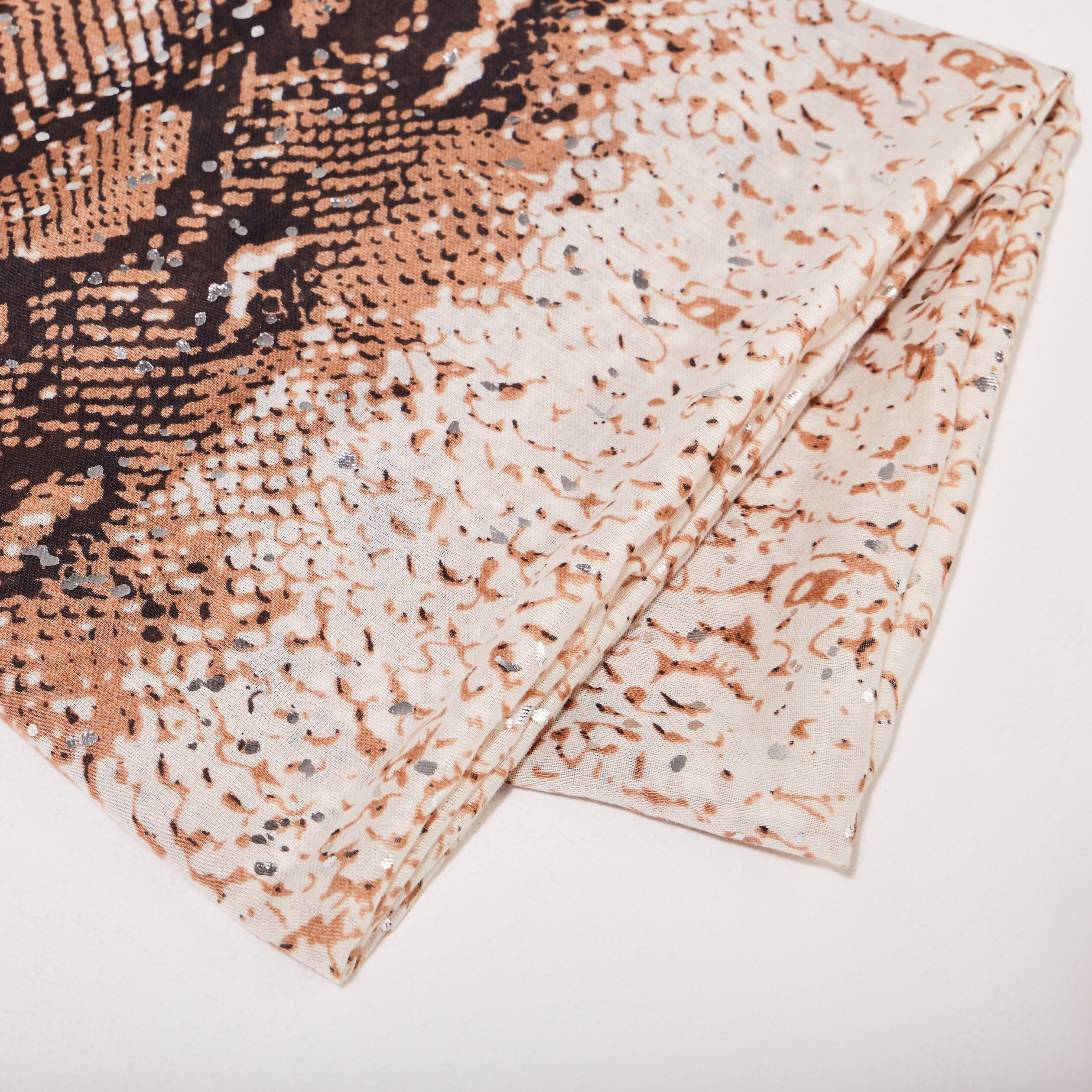 Foulard beige femme