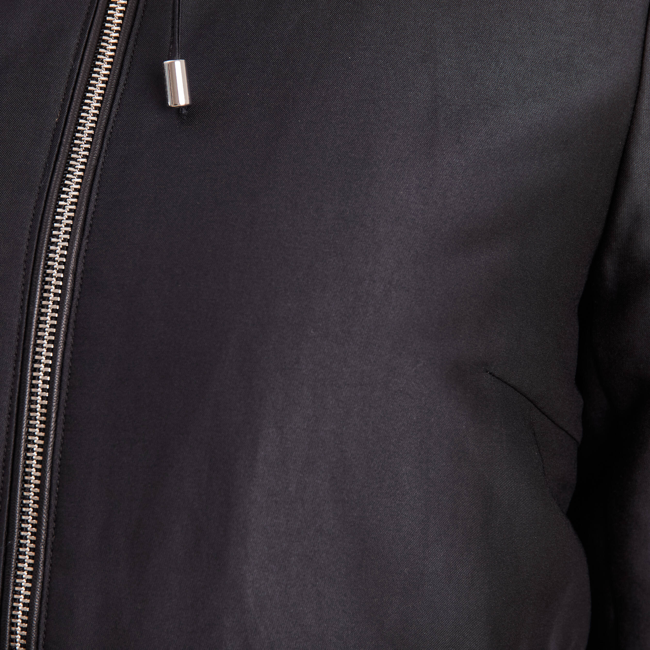 Parka r&eacute;versible &agrave; capuche noir femme