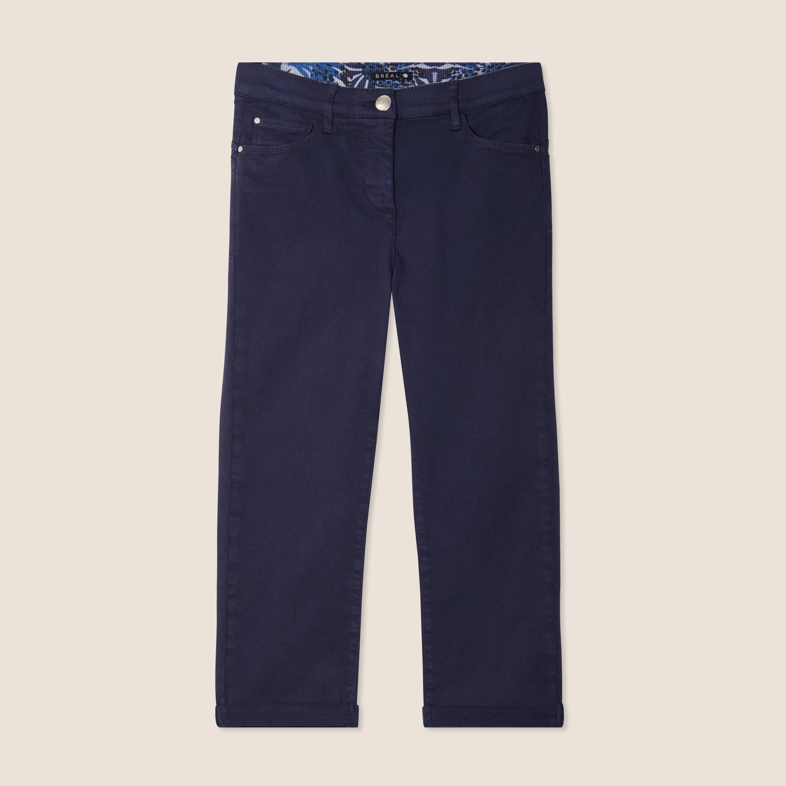 Pantalon magique l'unique bleu marine femme