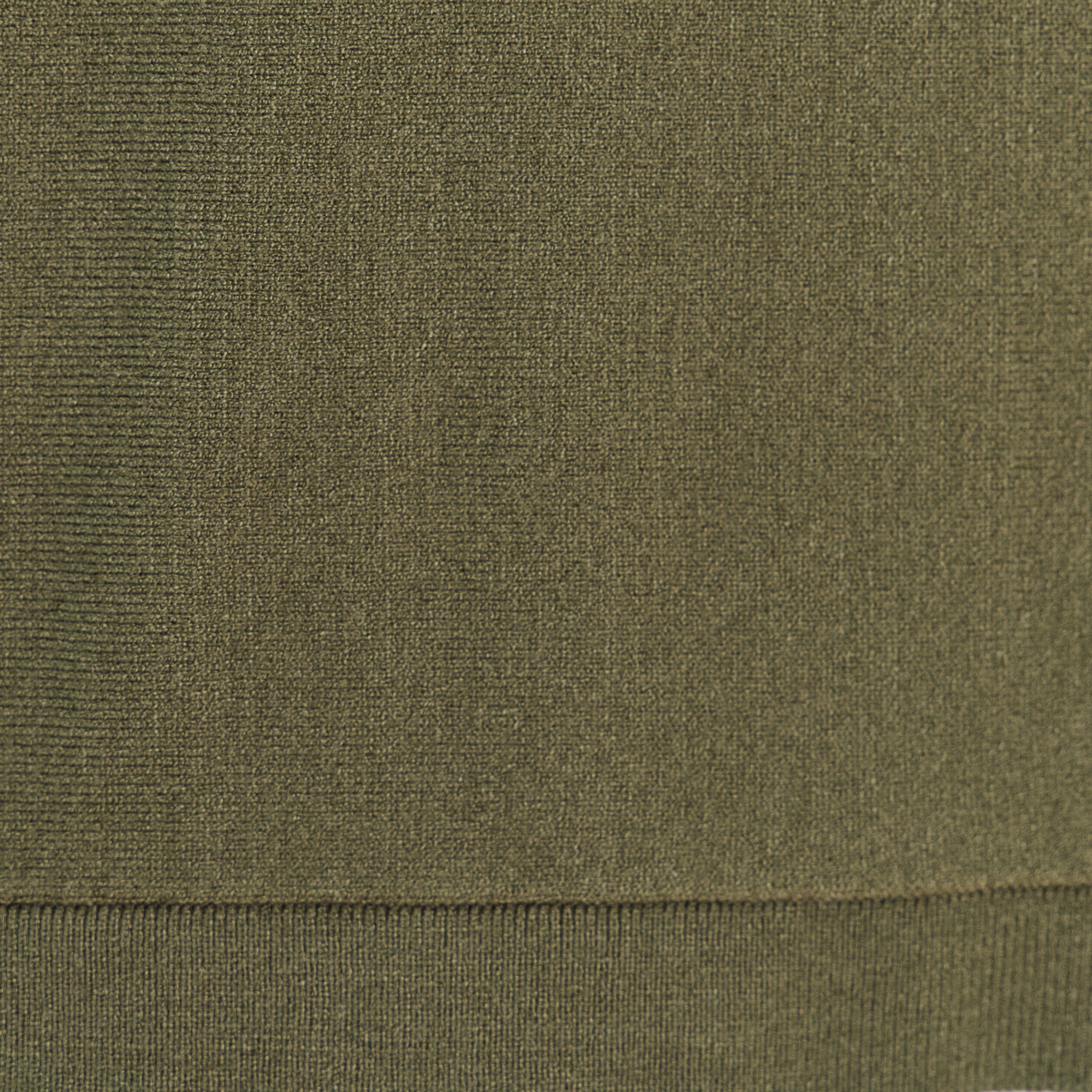 Pull bi-mati&egrave;re col bateau vert kaki femme