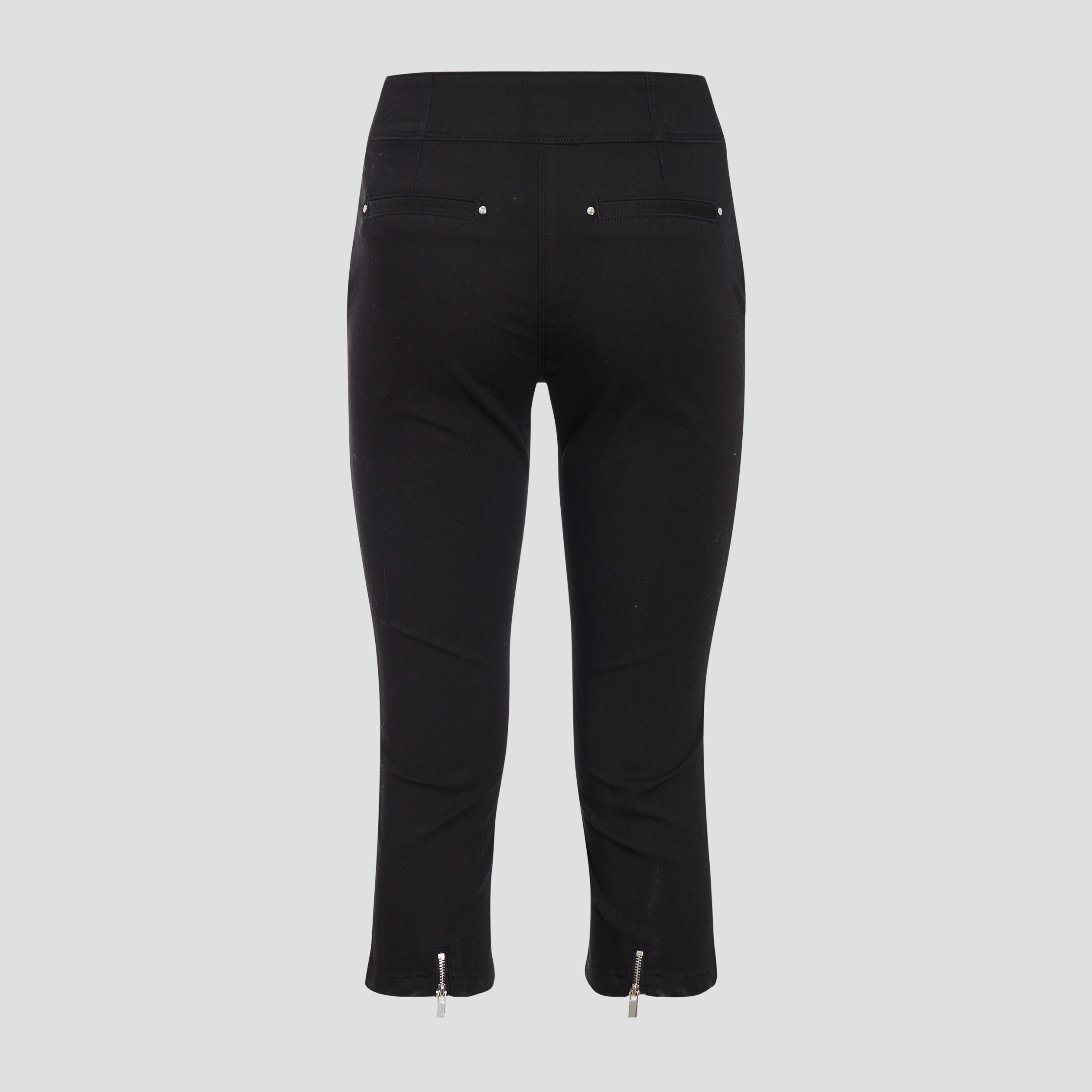 Pantacourt ajust&eacute; noir femme