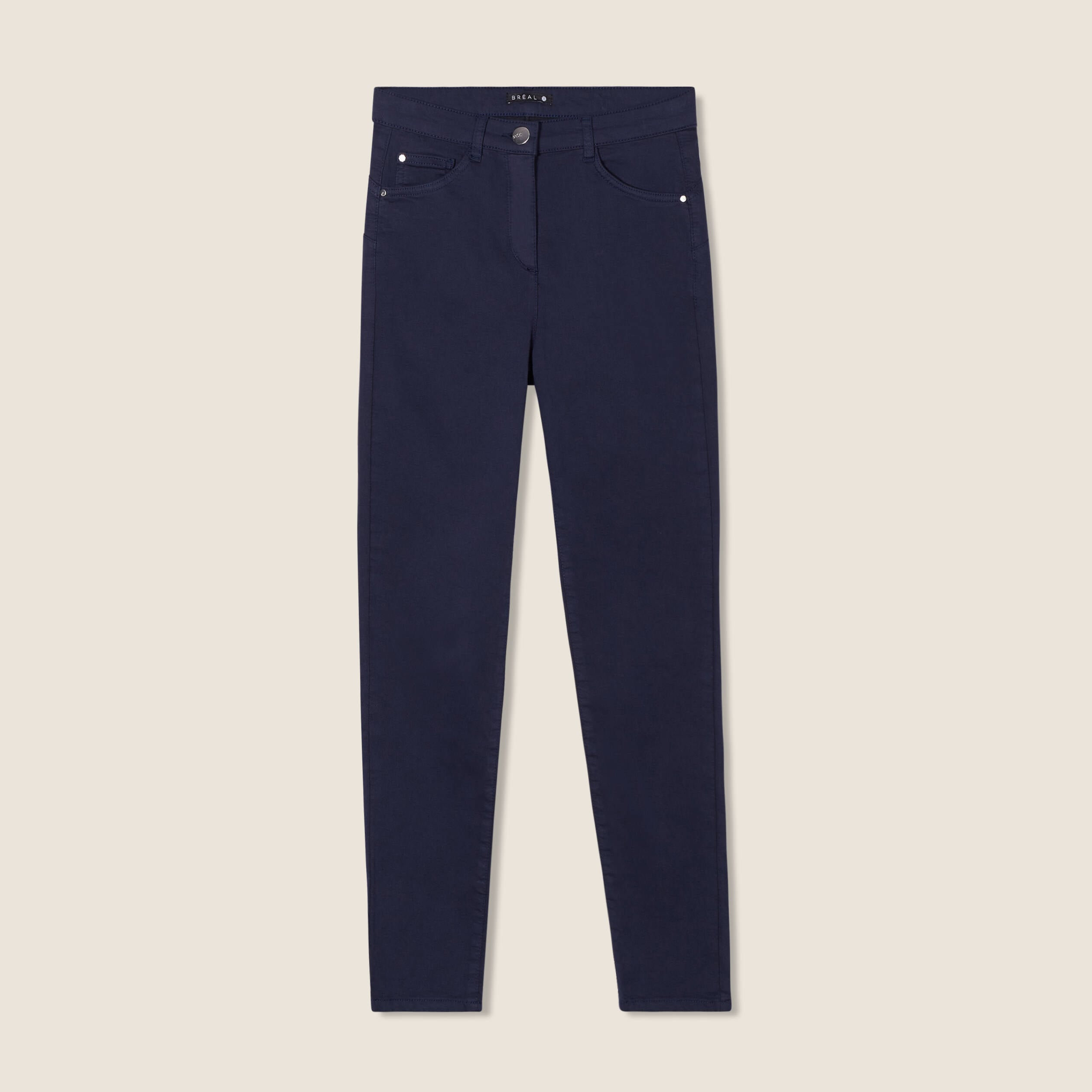 Pantalon magique Le L&eacute;ger coupe ajust&eacute;e bleu marine femme