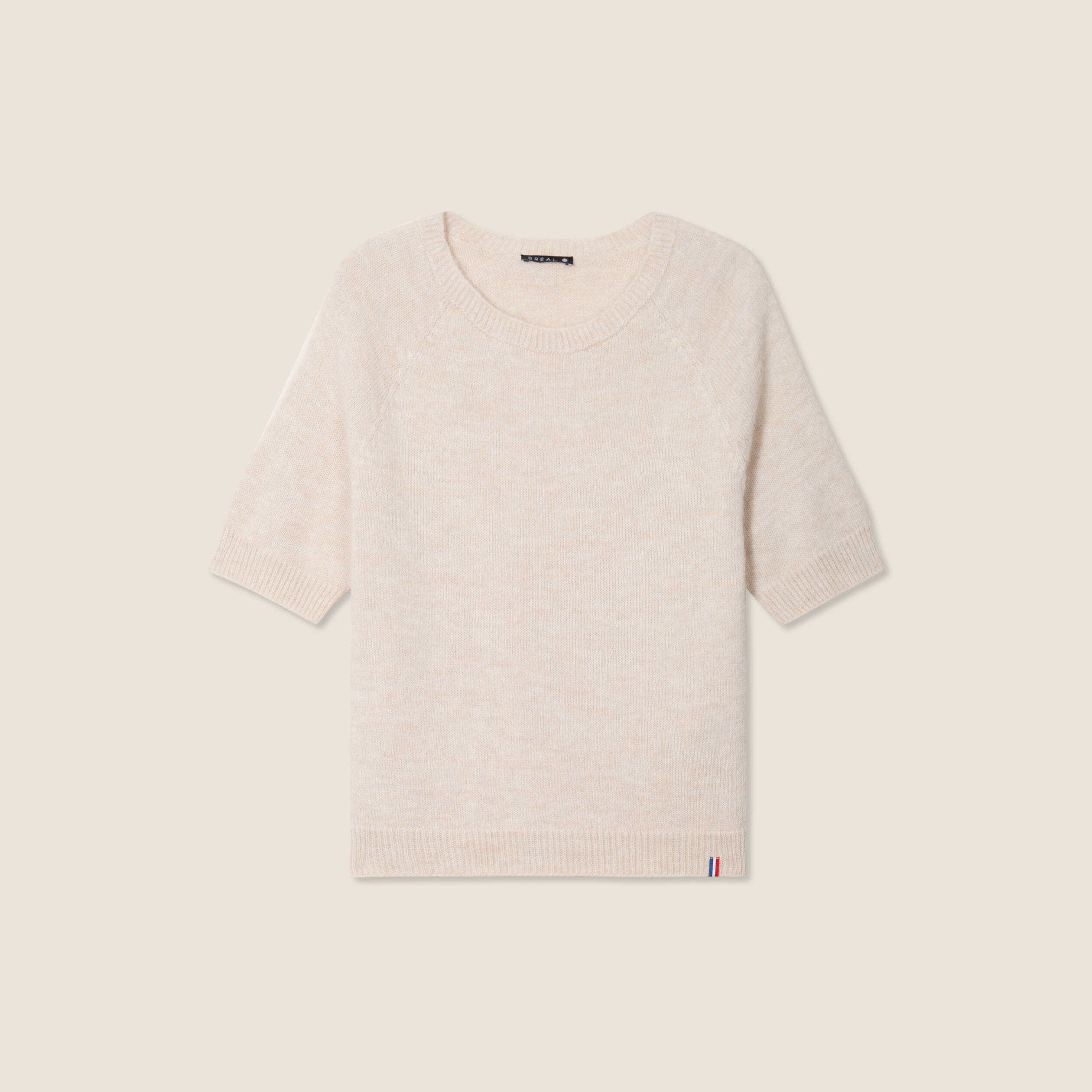 pull manches courtes beige femme Pull manches courtes beige femme