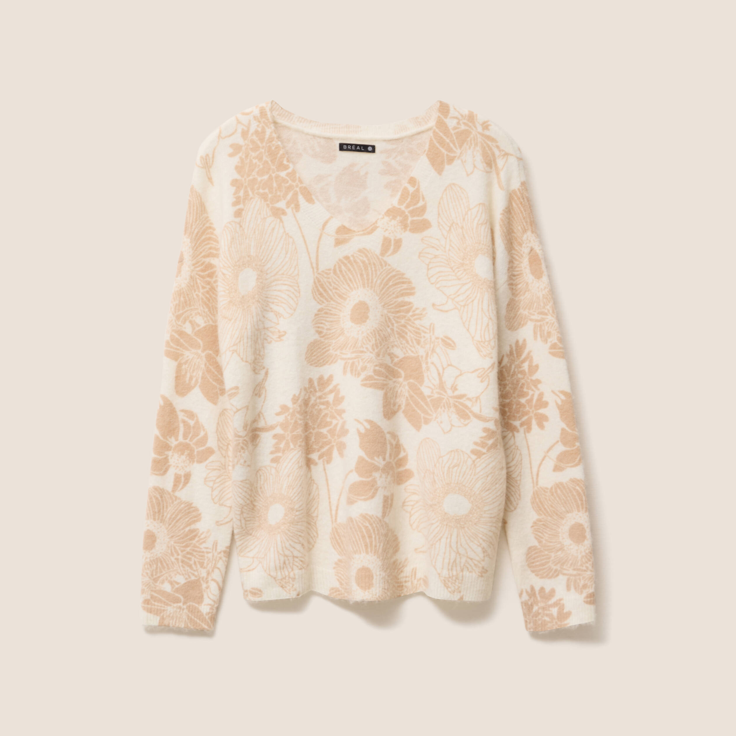 pull manches longues marron femme Pull manches longues marron femme