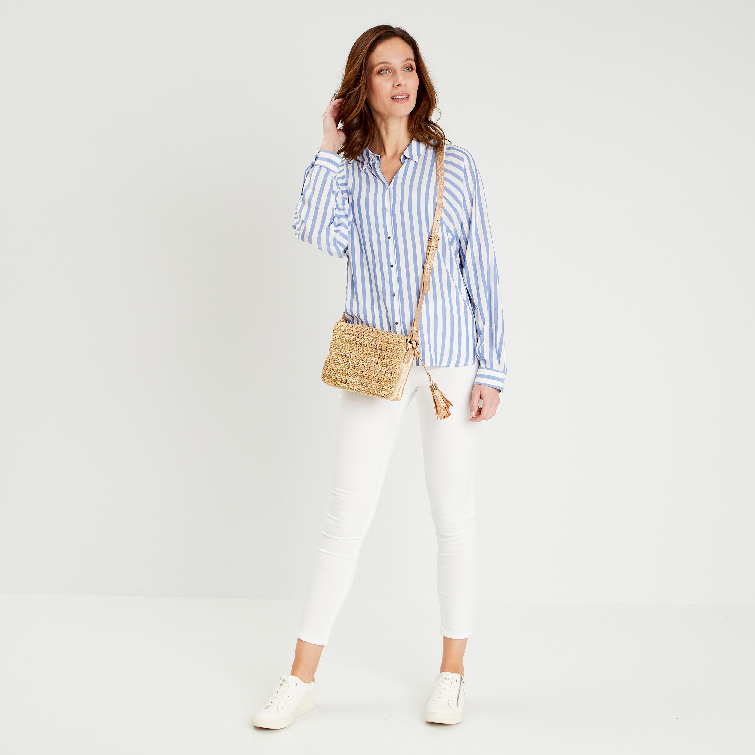 Mango EMMA - Chemise - light blue/bleu clair