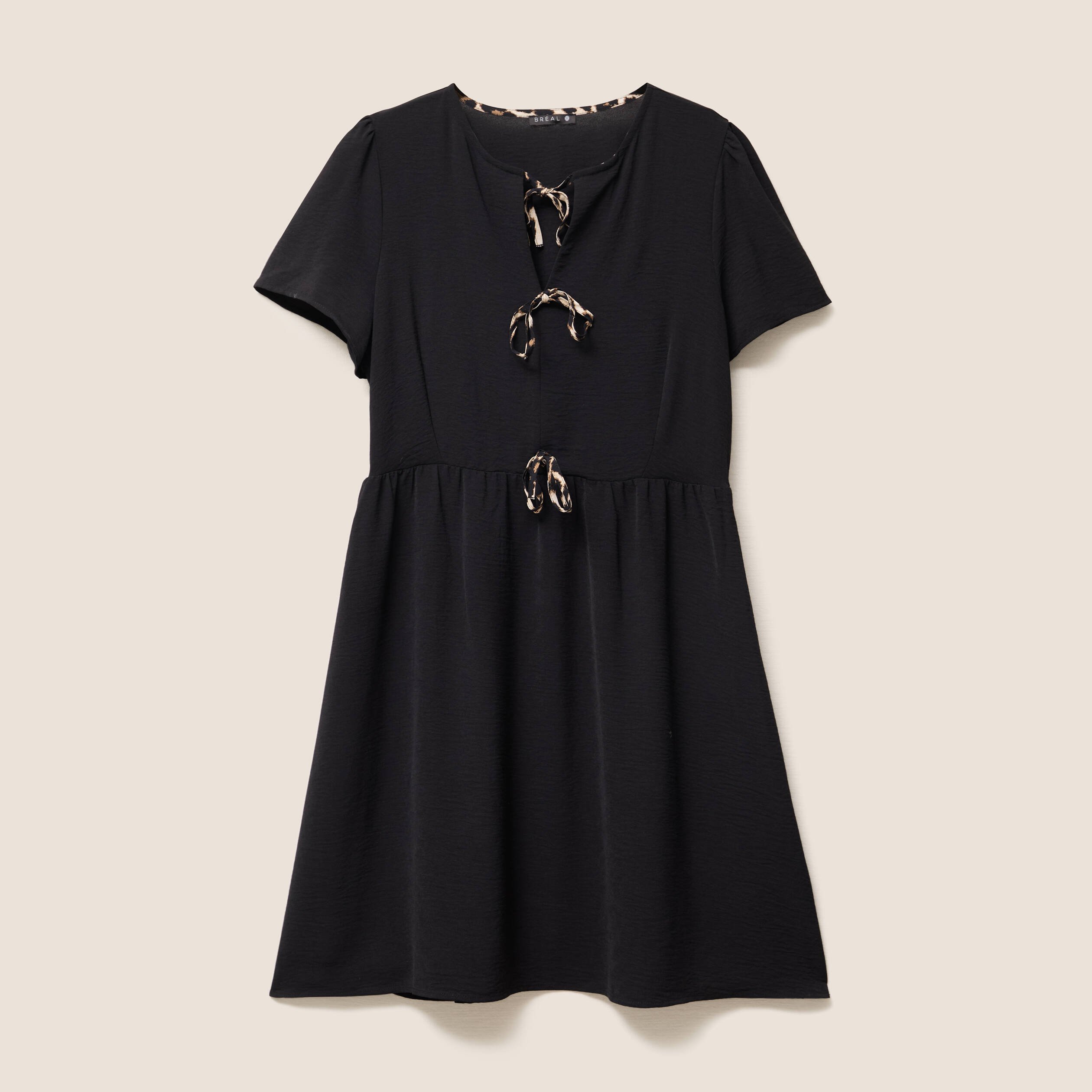 robe courte evasee col rond noir femme robe courte évasée col rond noir femme
