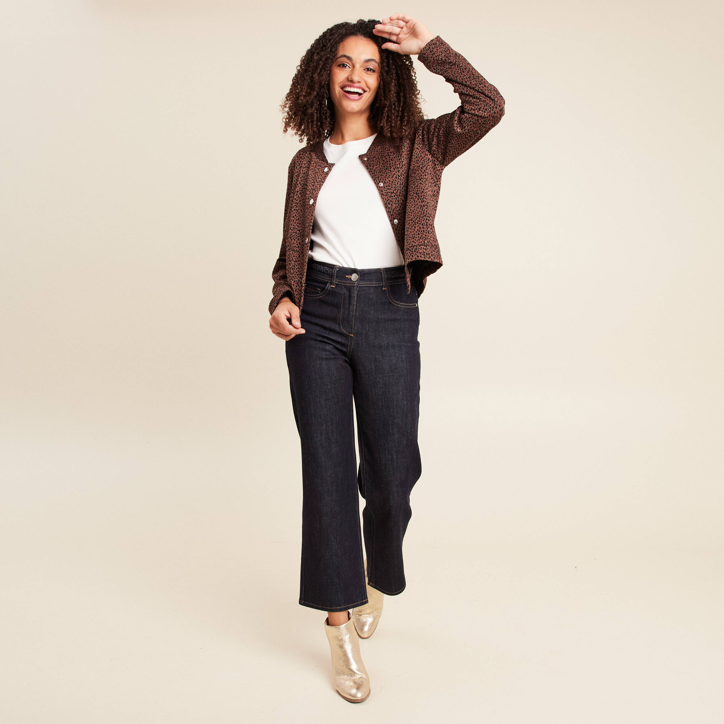 Veste doublée sherpa Garçon en denm | Sherpa lned jacket, Lne jackets, Denm jacket