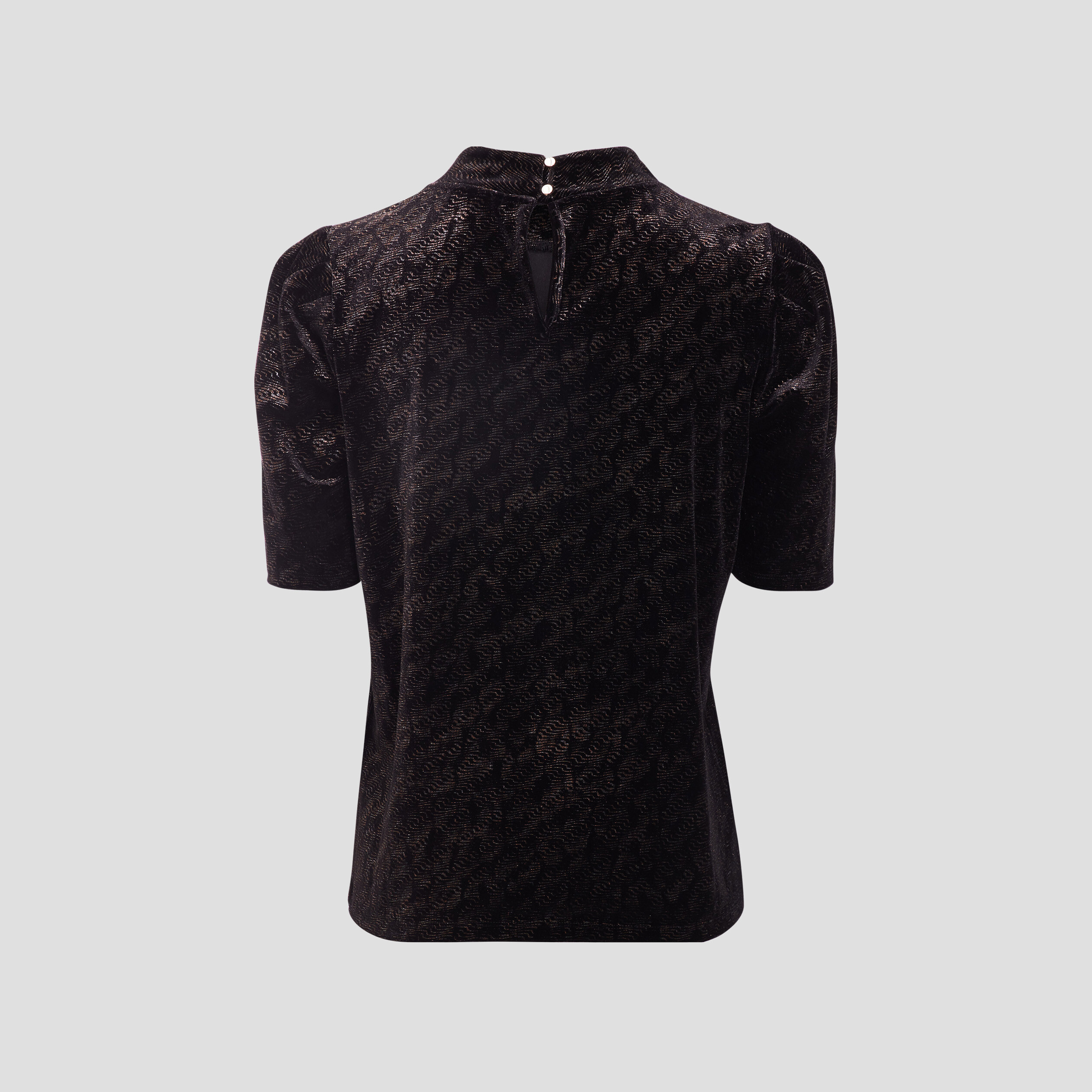 T-shirt manches courtes noir femme