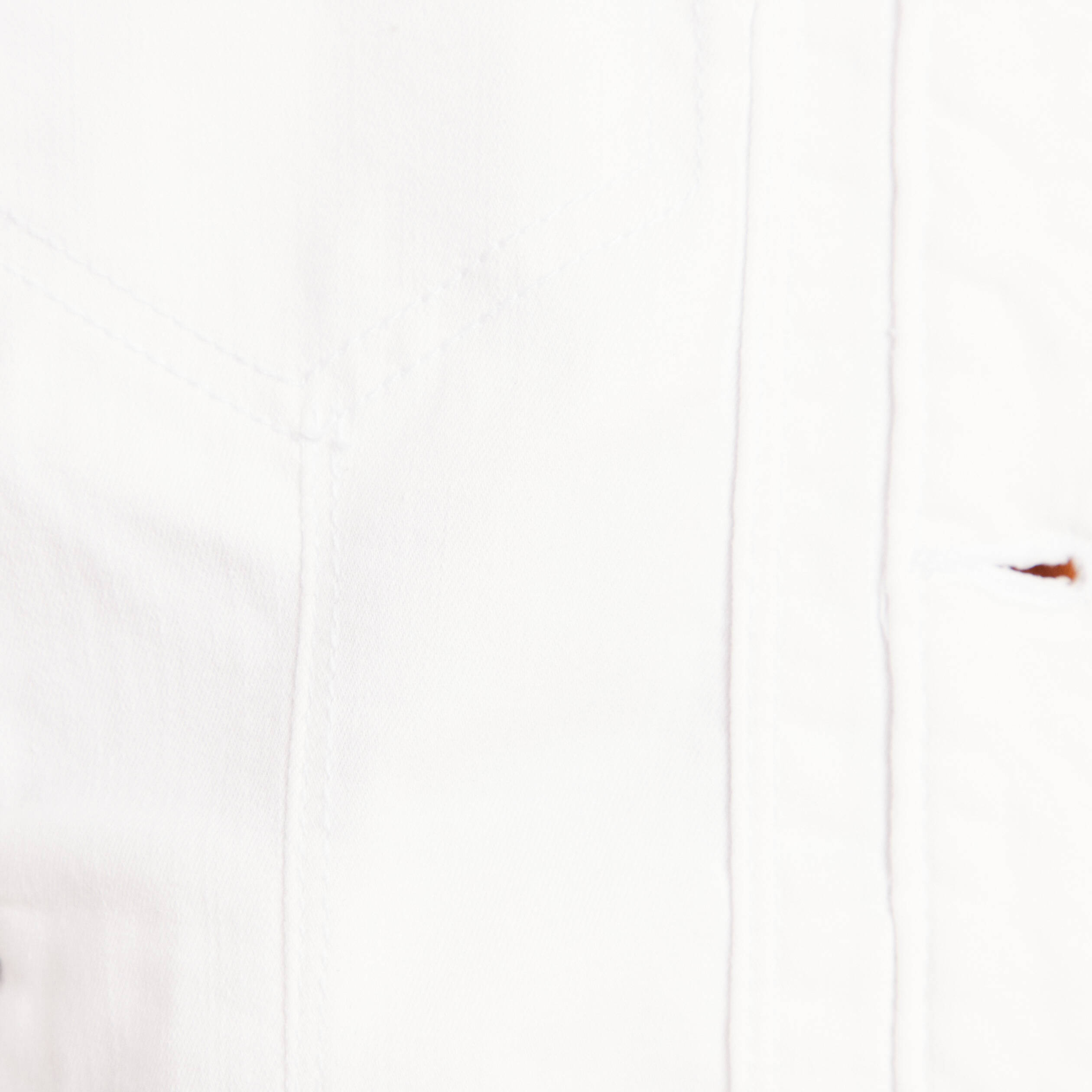 Blouson ajusté boutonné ecru femme