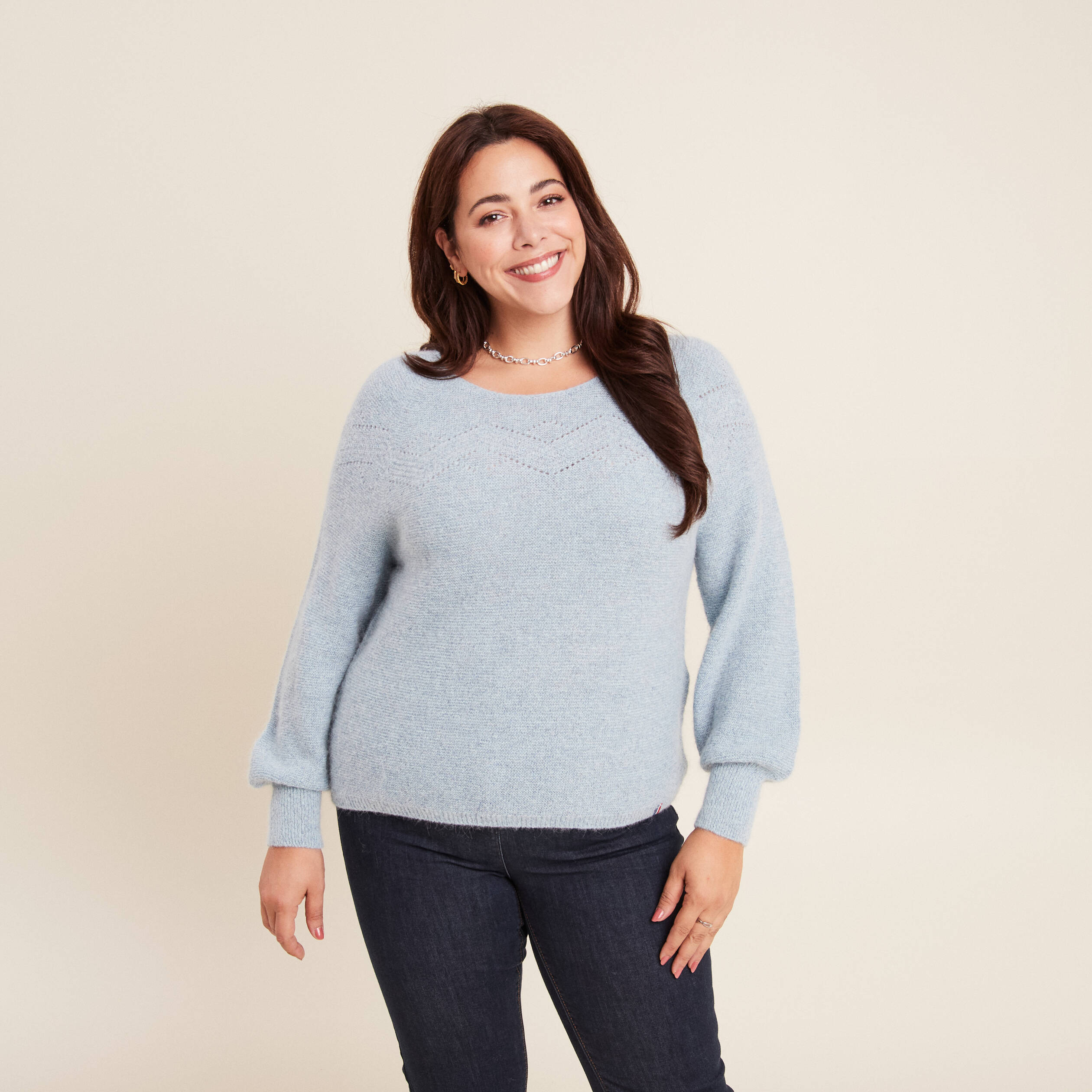 Pull femme bleu cheap canard