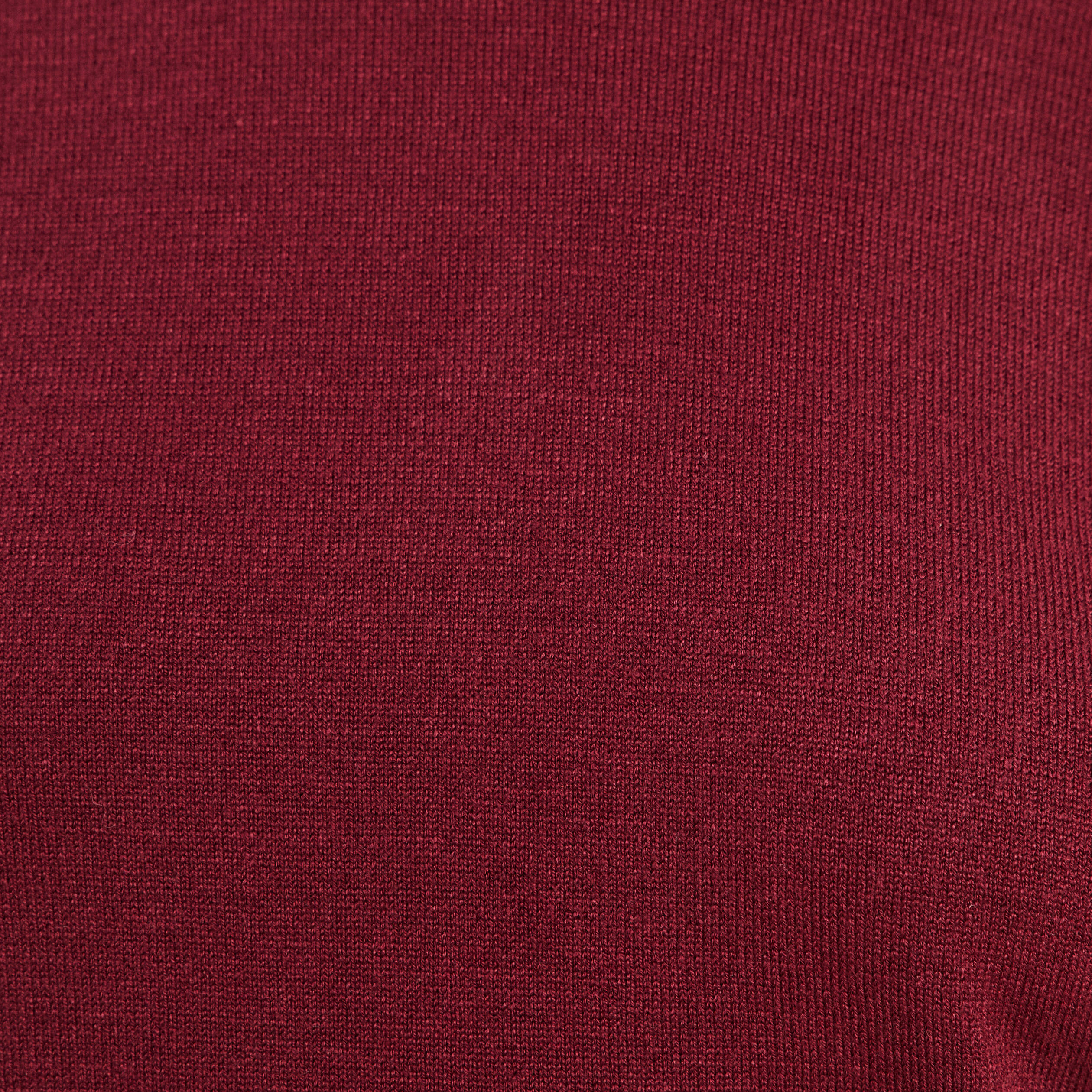 Pull droit col rond manches longues bordeaux femme