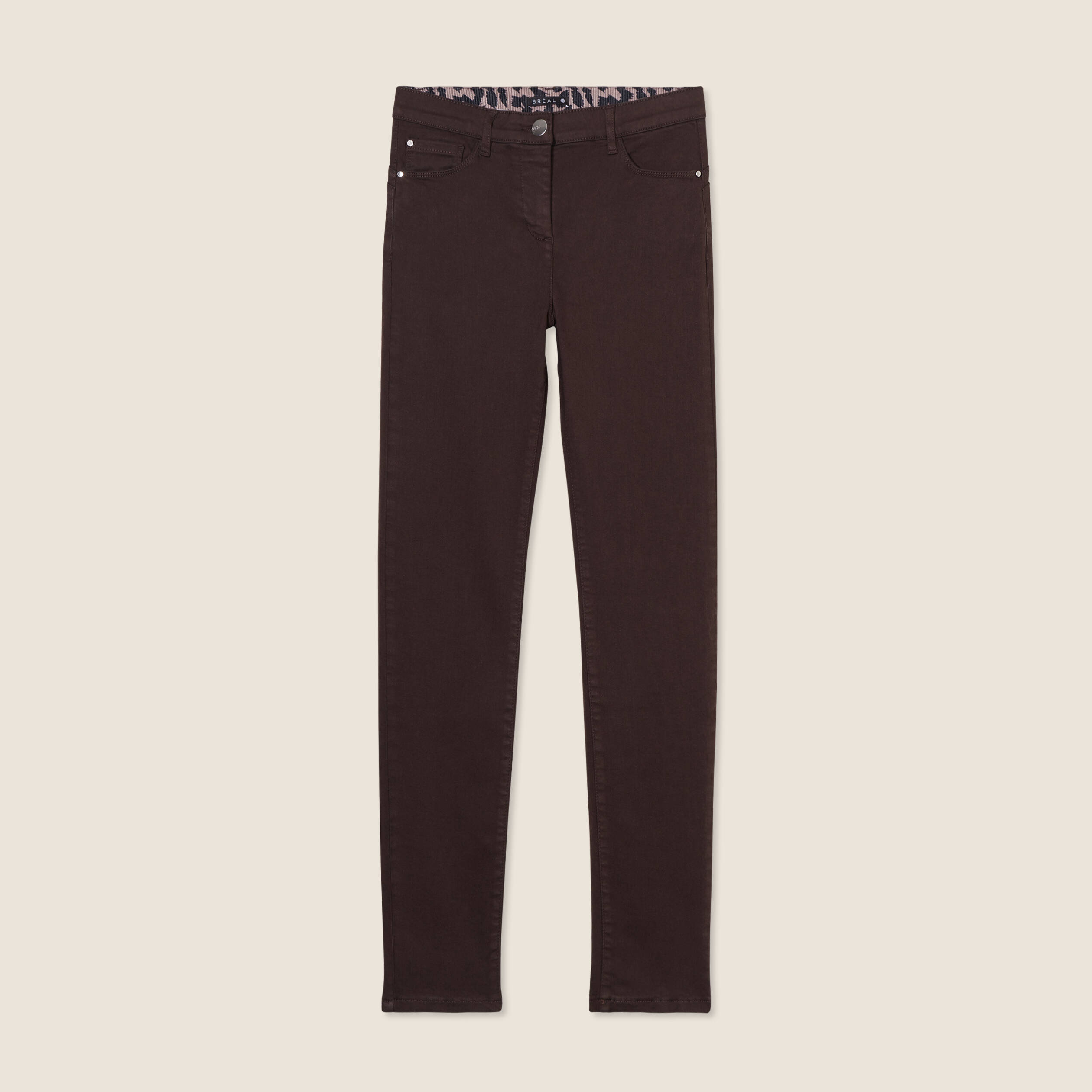 Jean marron foncé femme deals