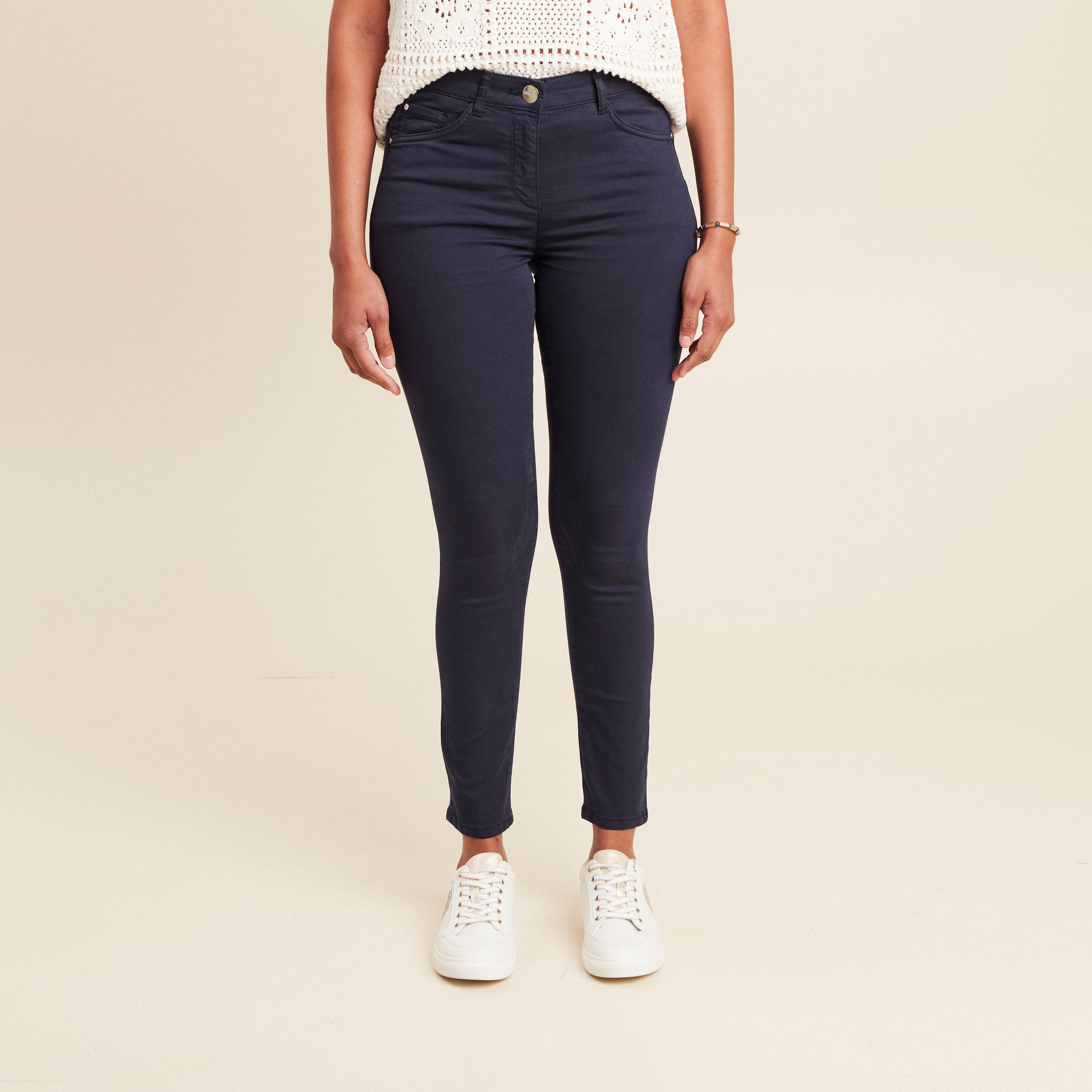 Pantalon Femme Abacus Drycool Taille 6 Marine - Neuf Avec Étiquettes