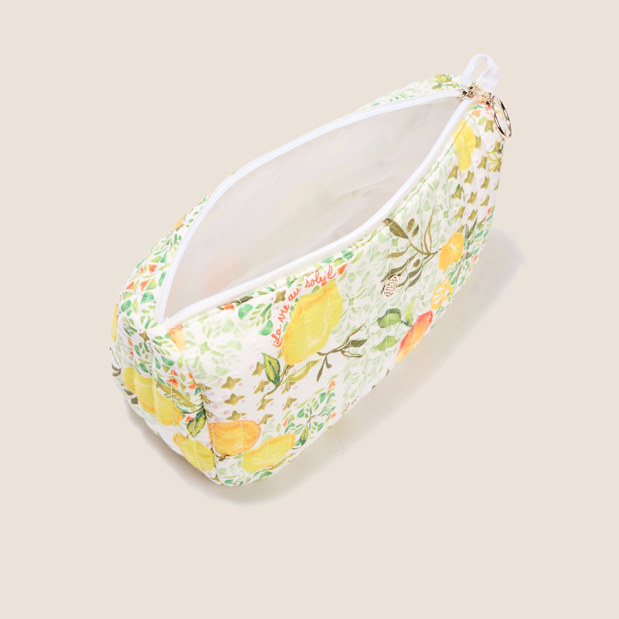 trousse de toilette jaune citron femme Trousse de toilette jaune citron femme