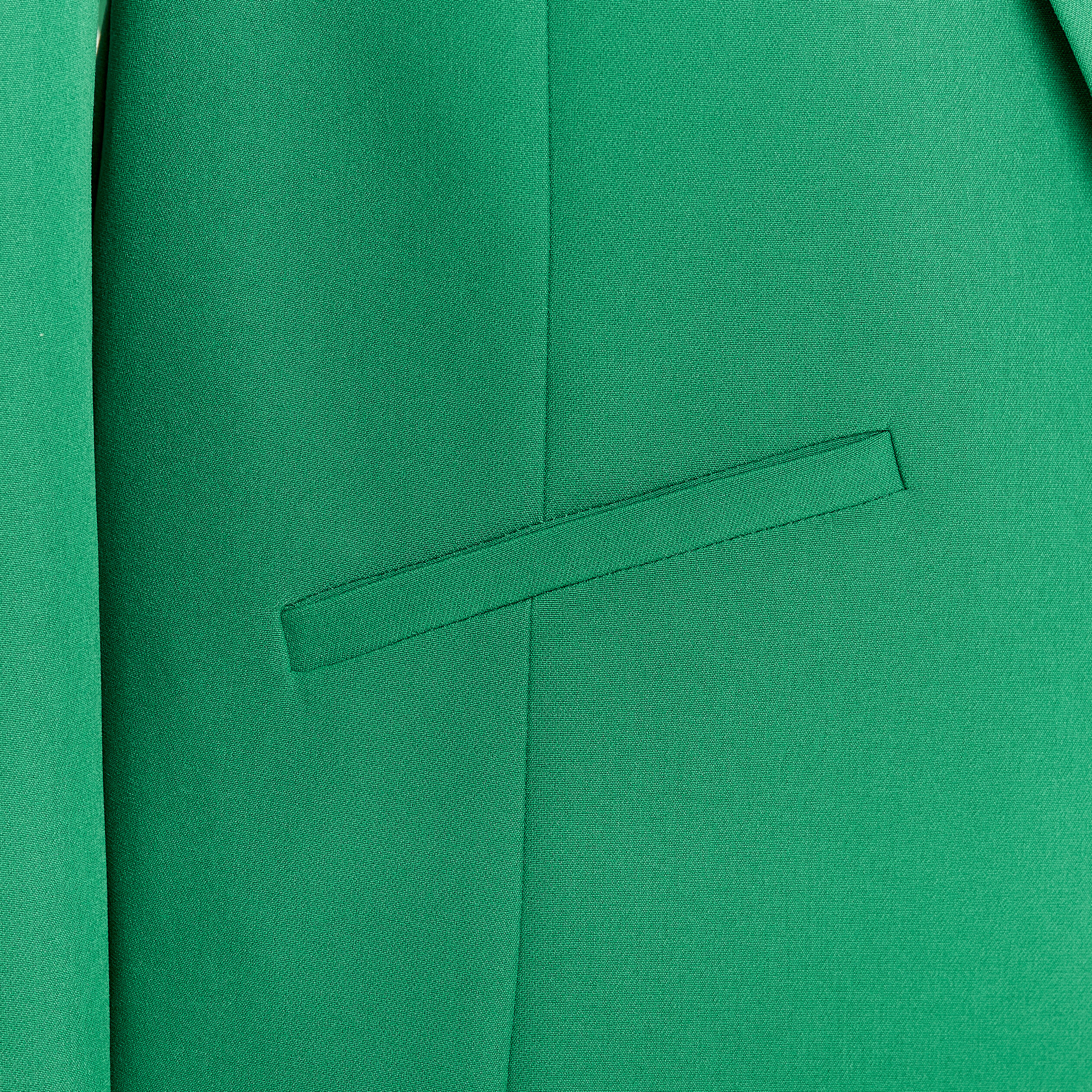 Veste city droite manches 3/4 vert femme