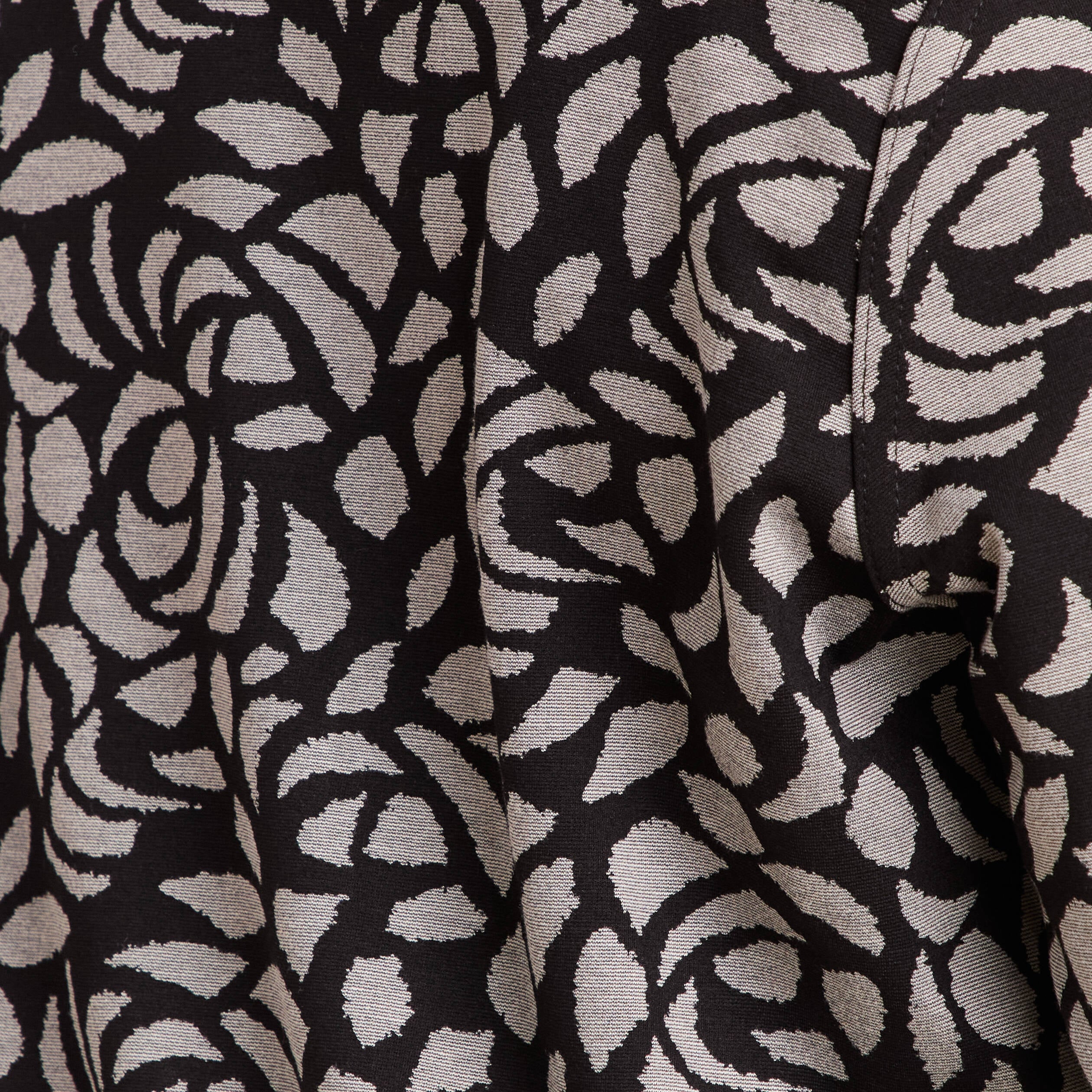 Veste droite r&eacute;versible noir femme