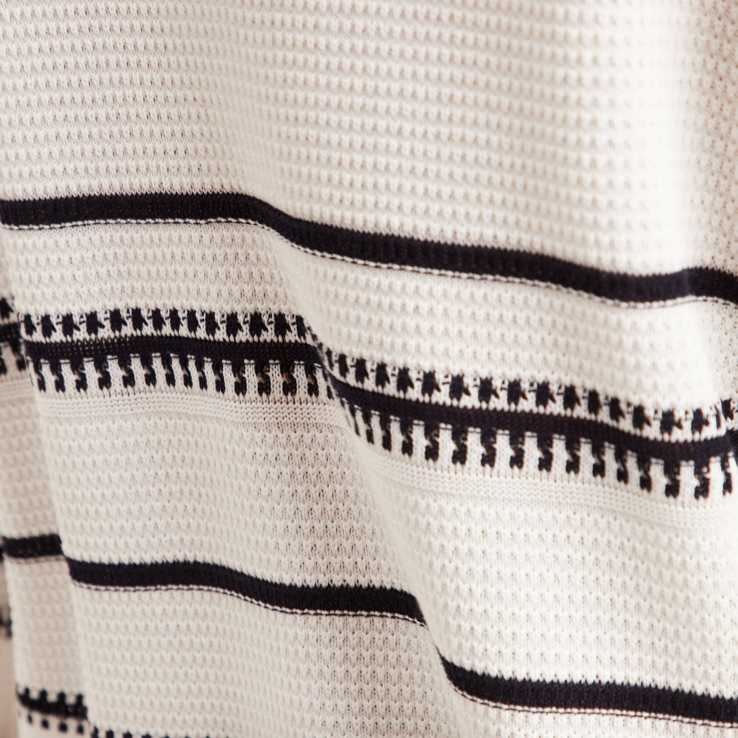 Pull manches longues blanc femme