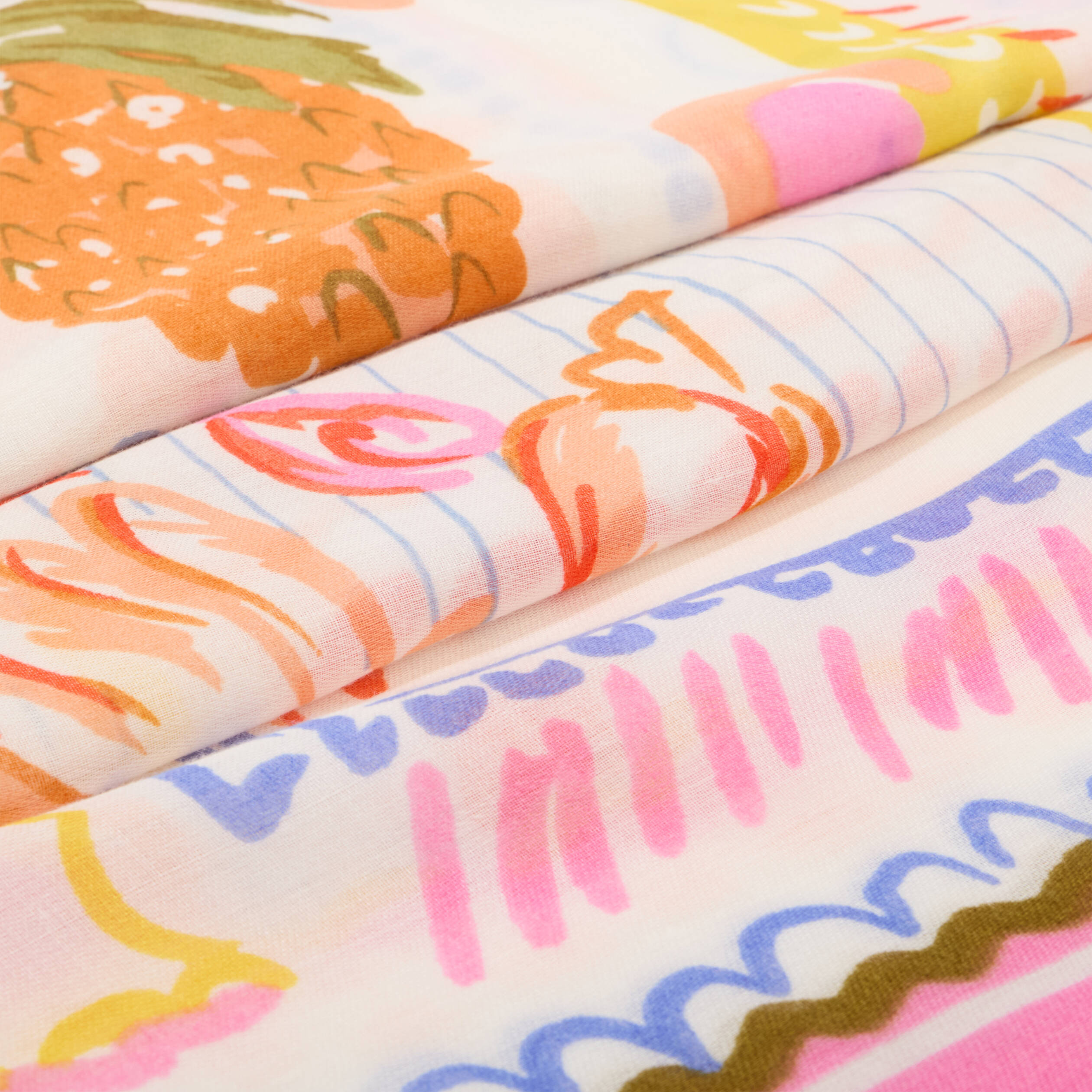 Foulard multicolore femme