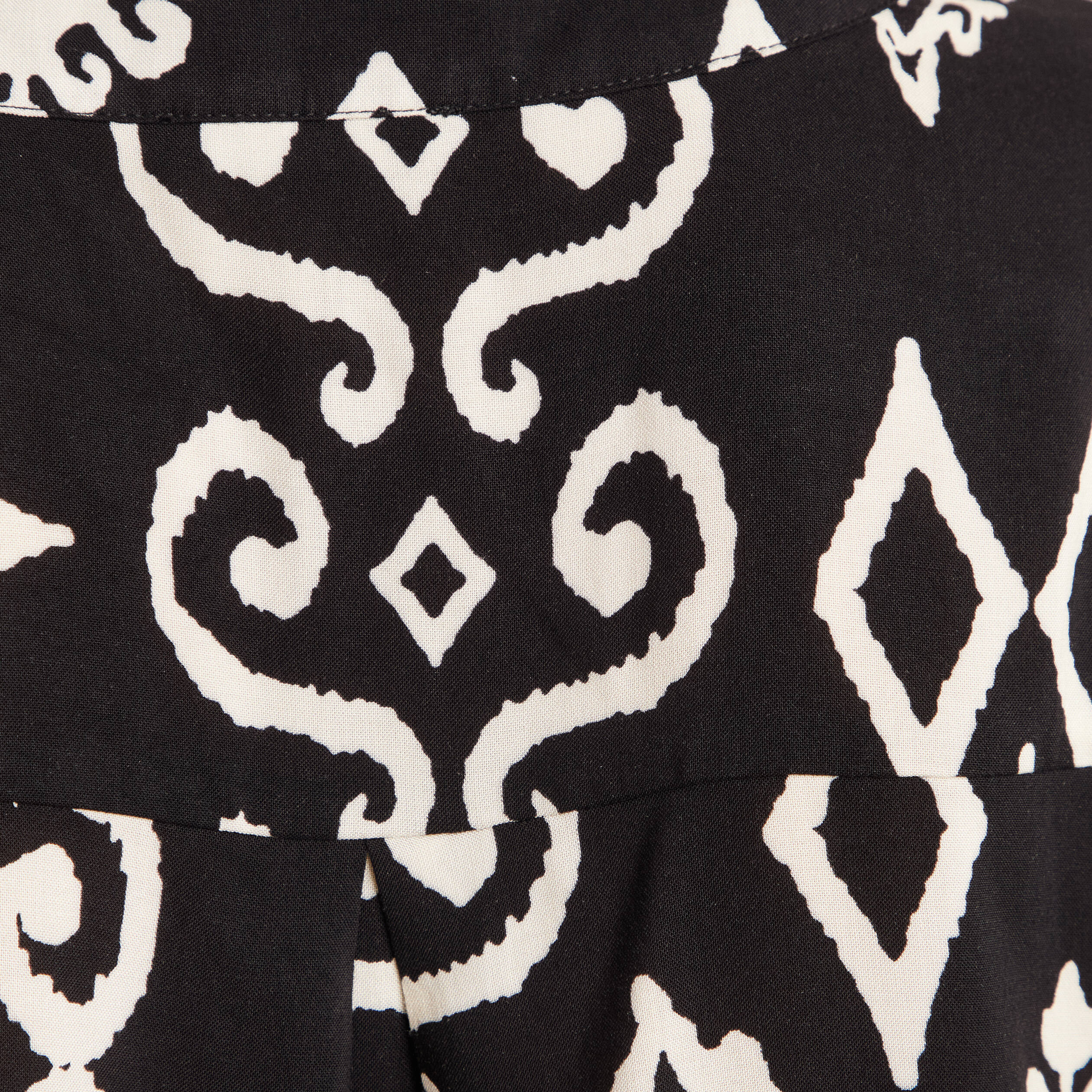Blouse manches courtes noir femme