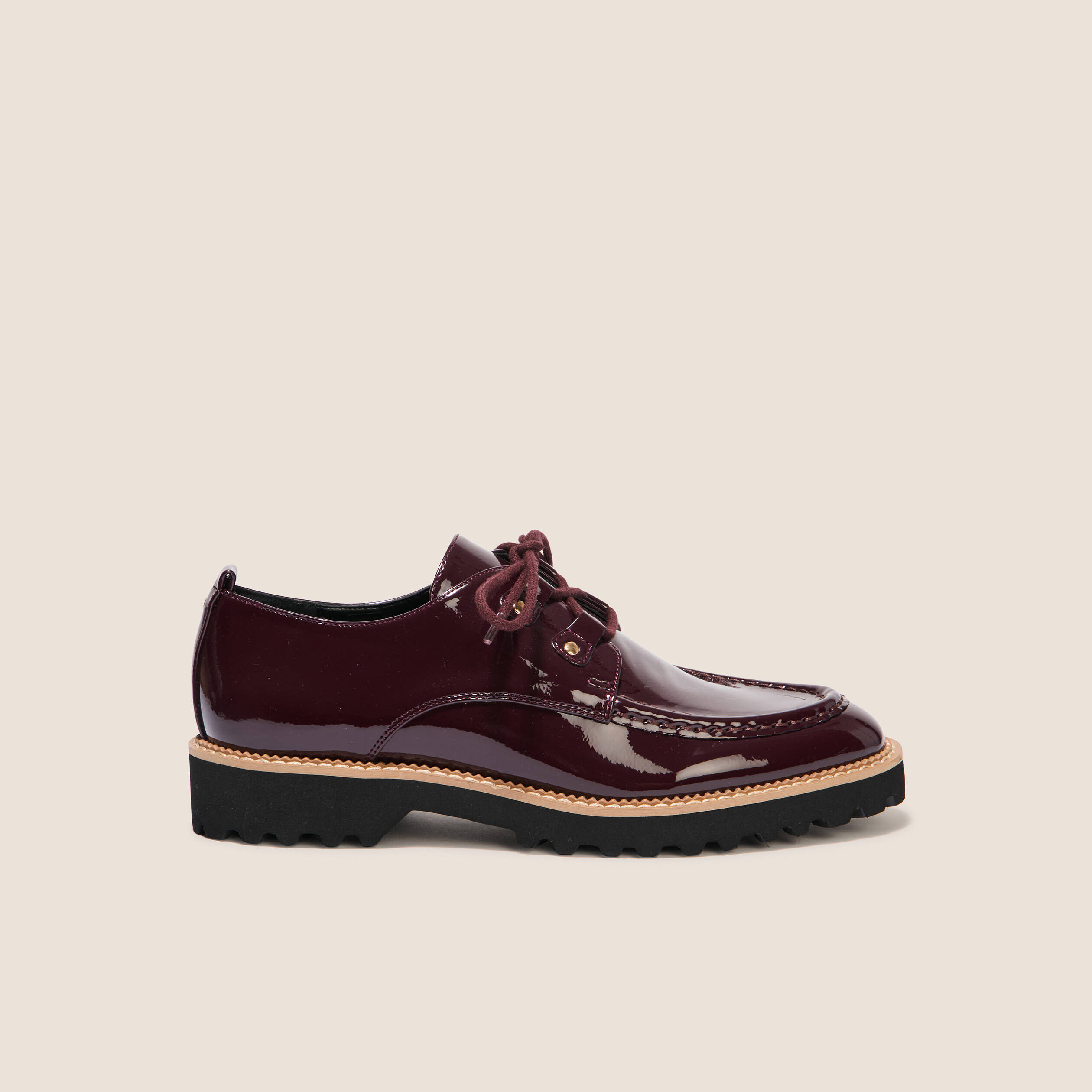 derby bordeaux femme Derby bordeaux femme