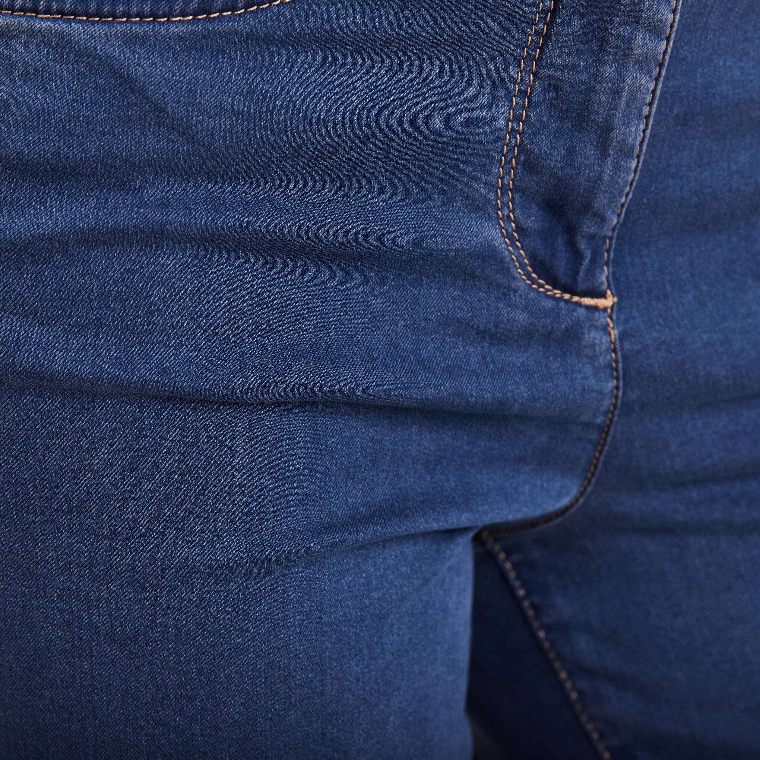 Jean magique Le L&eacute;ger coupe droite denim double stone femme